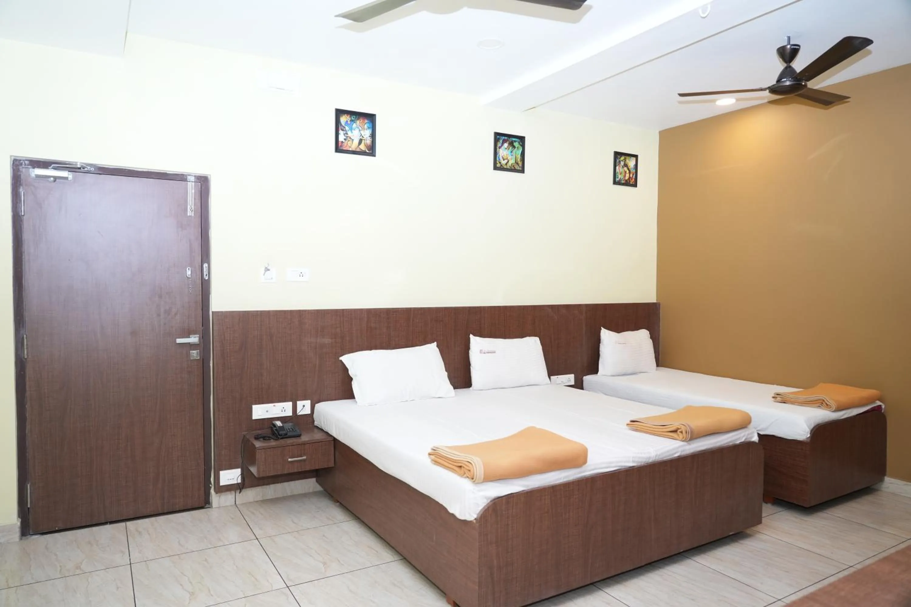 Bedroom, Bed in Sri Krishnan Residency