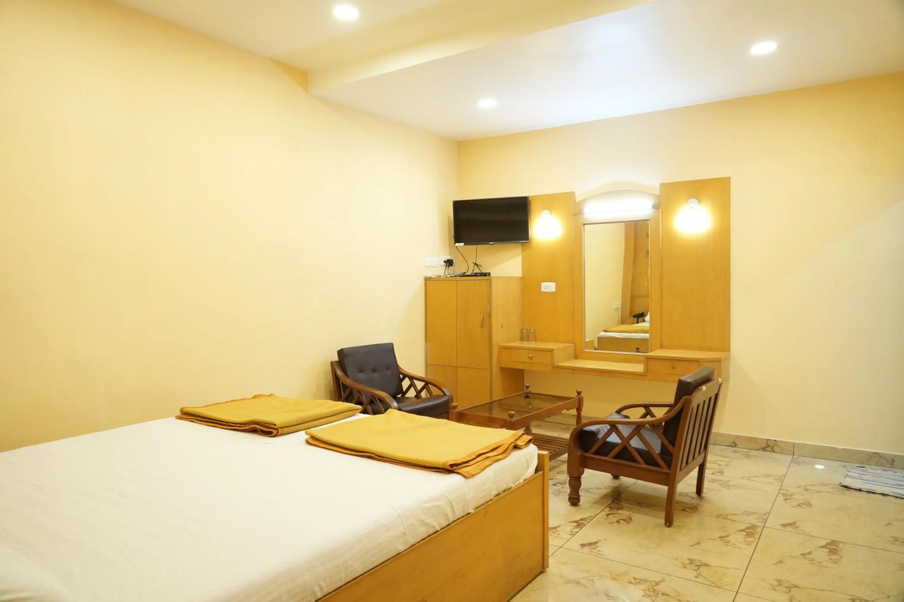 Bedroom, Bed in Sri Krishnan Residency