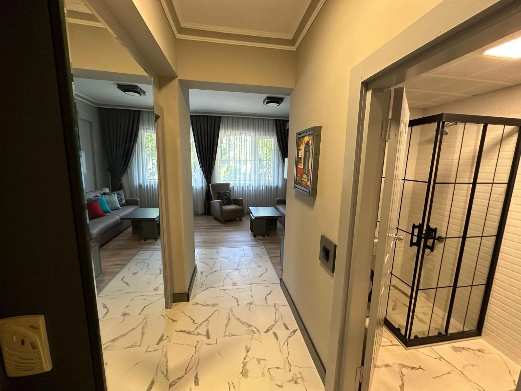 Living room, Bed in The U HOMES APART