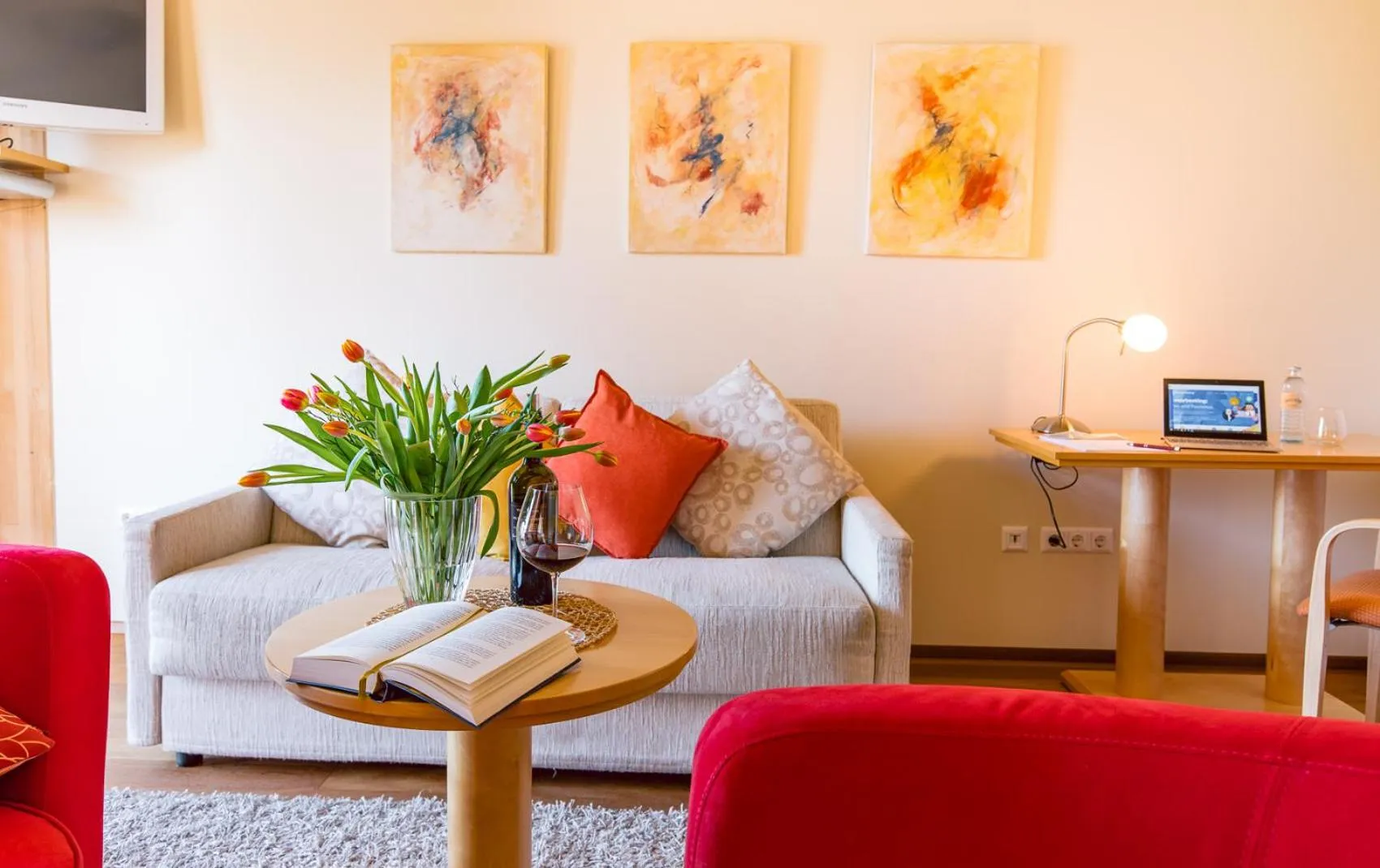 Living room in Das Moser - Hotel Garni am See (Adults Only)