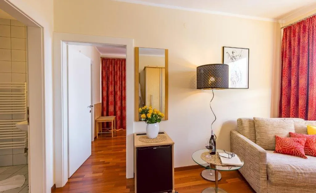 Living room in Das Moser - Hotel Garni am See (Adults Only)