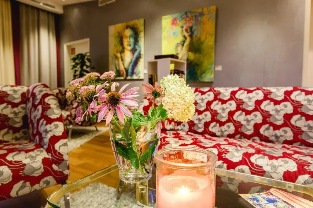 Communal lounge/ TV room in Das Moser - Hotel Garni am See (Adults Only)