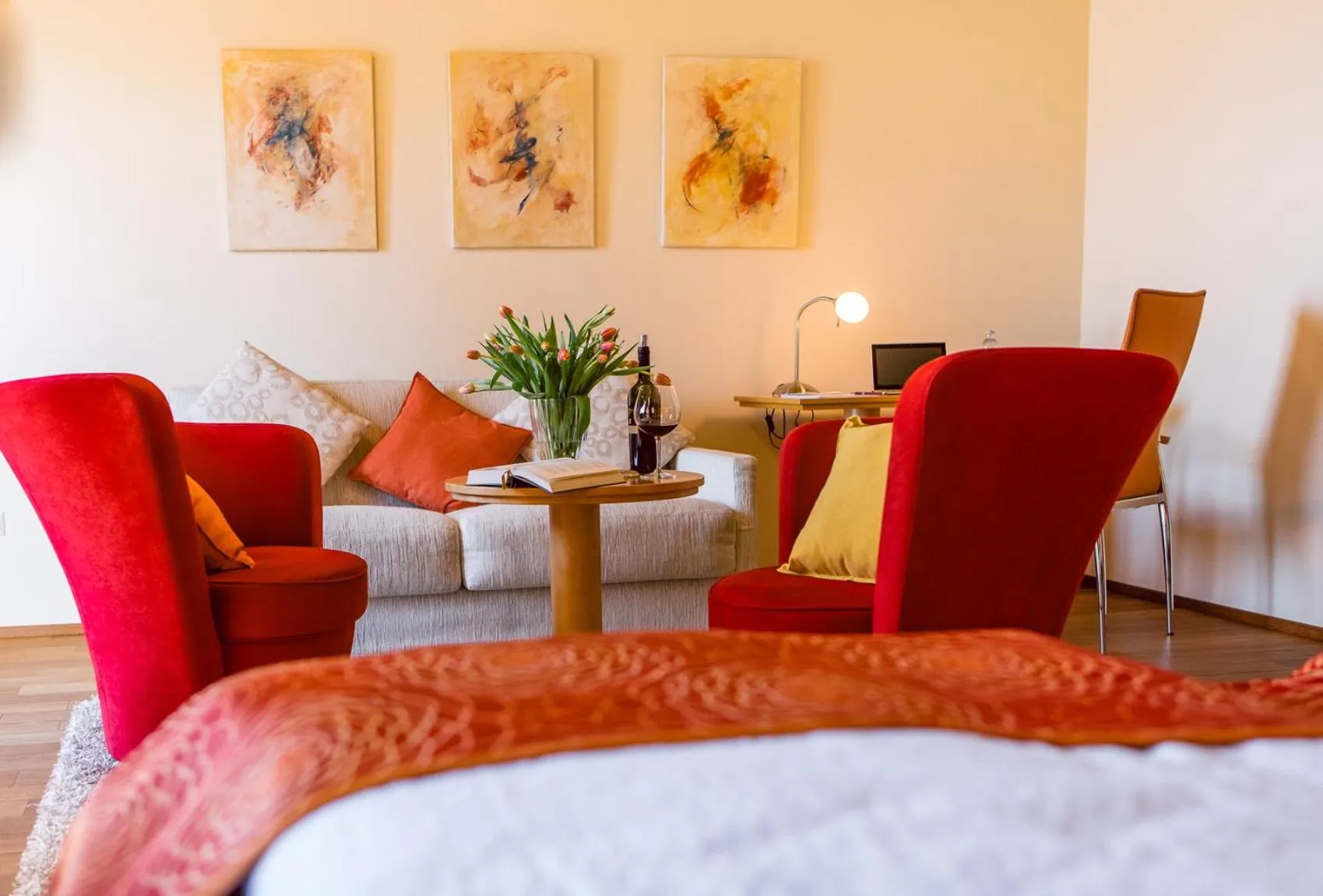 Living room in Das Moser - Hotel Garni am See (Adults Only)