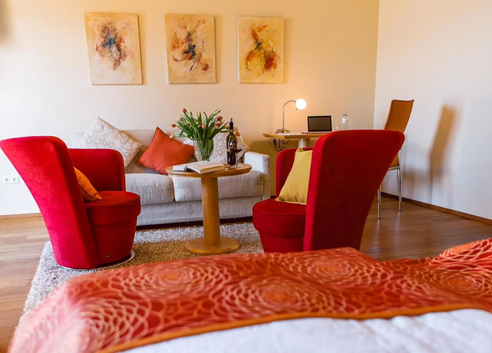 Living room in Das Moser - Hotel Garni am See (Adults Only)