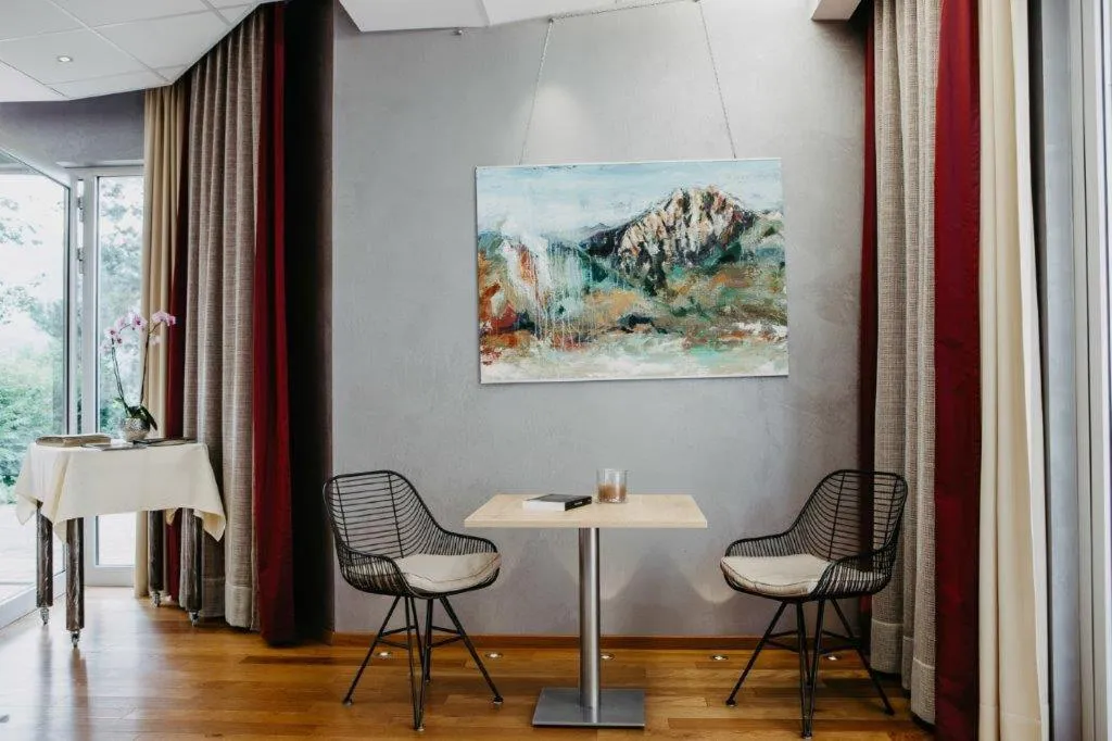 Communal lounge/ TV room in Das Moser - Hotel Garni am See (Adults Only)