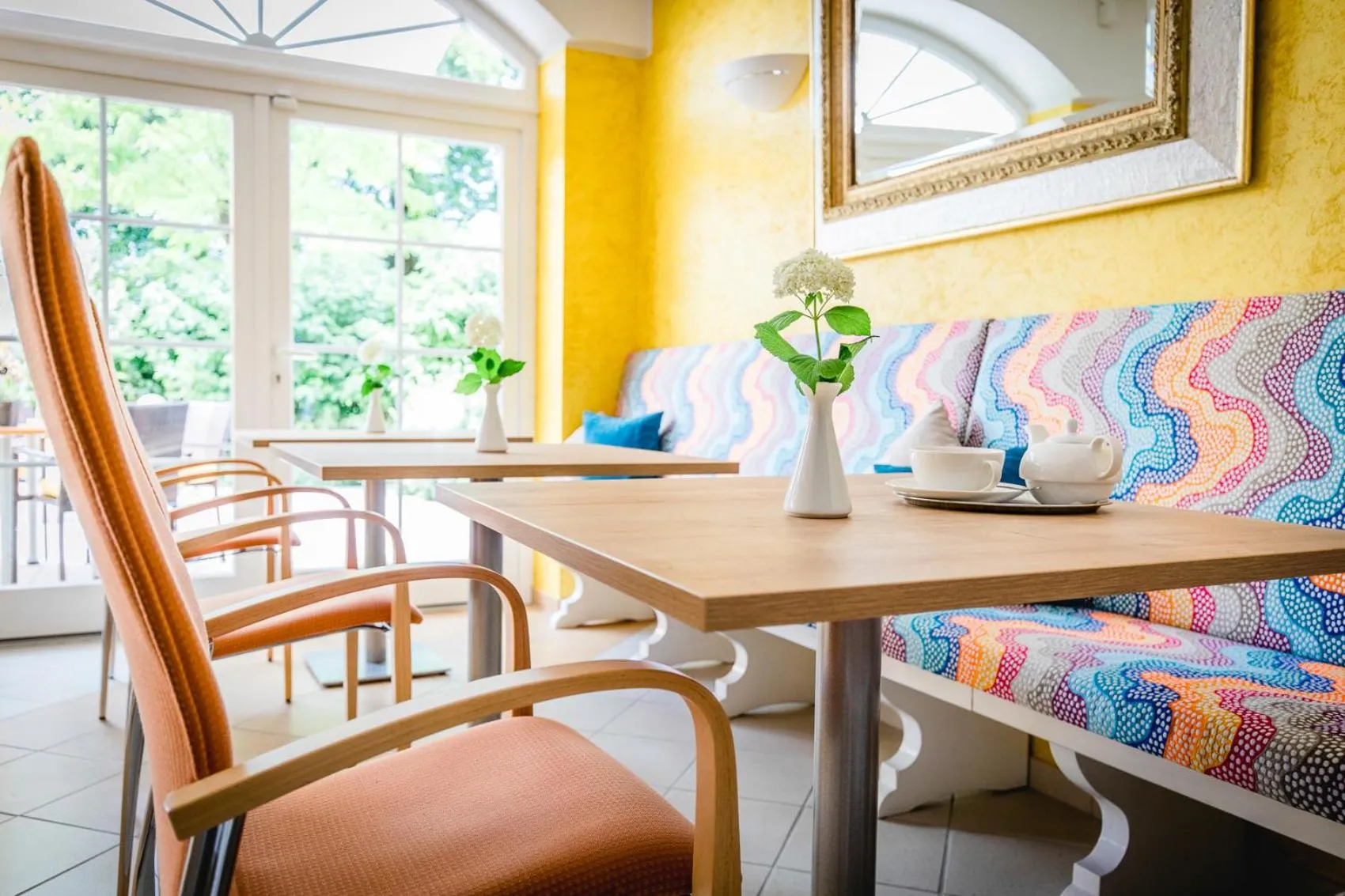 Seating area in Das Moser - Hotel Garni am See (Adults Only)