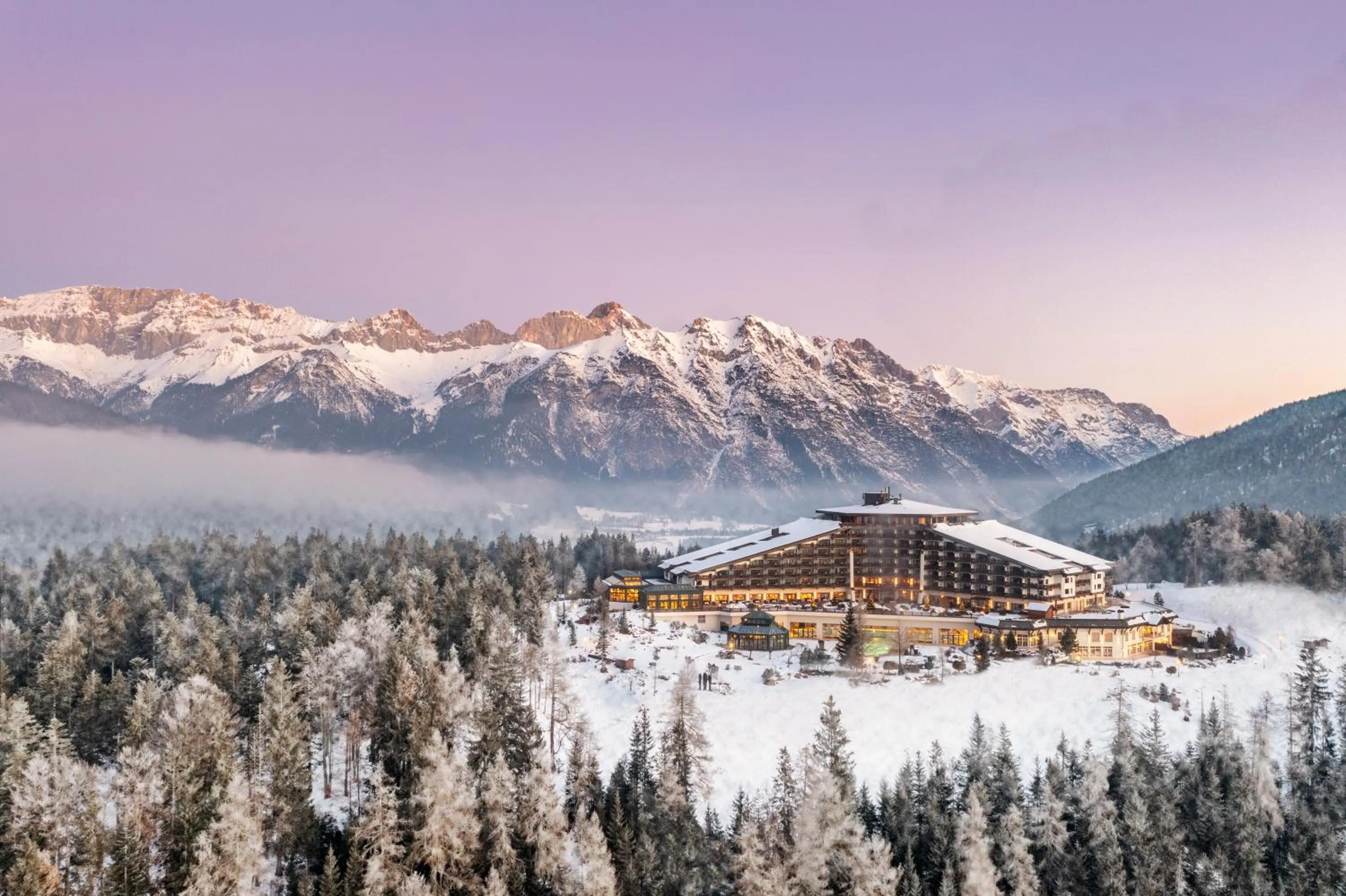 Property building in Interalpen-Hotel Tyrol