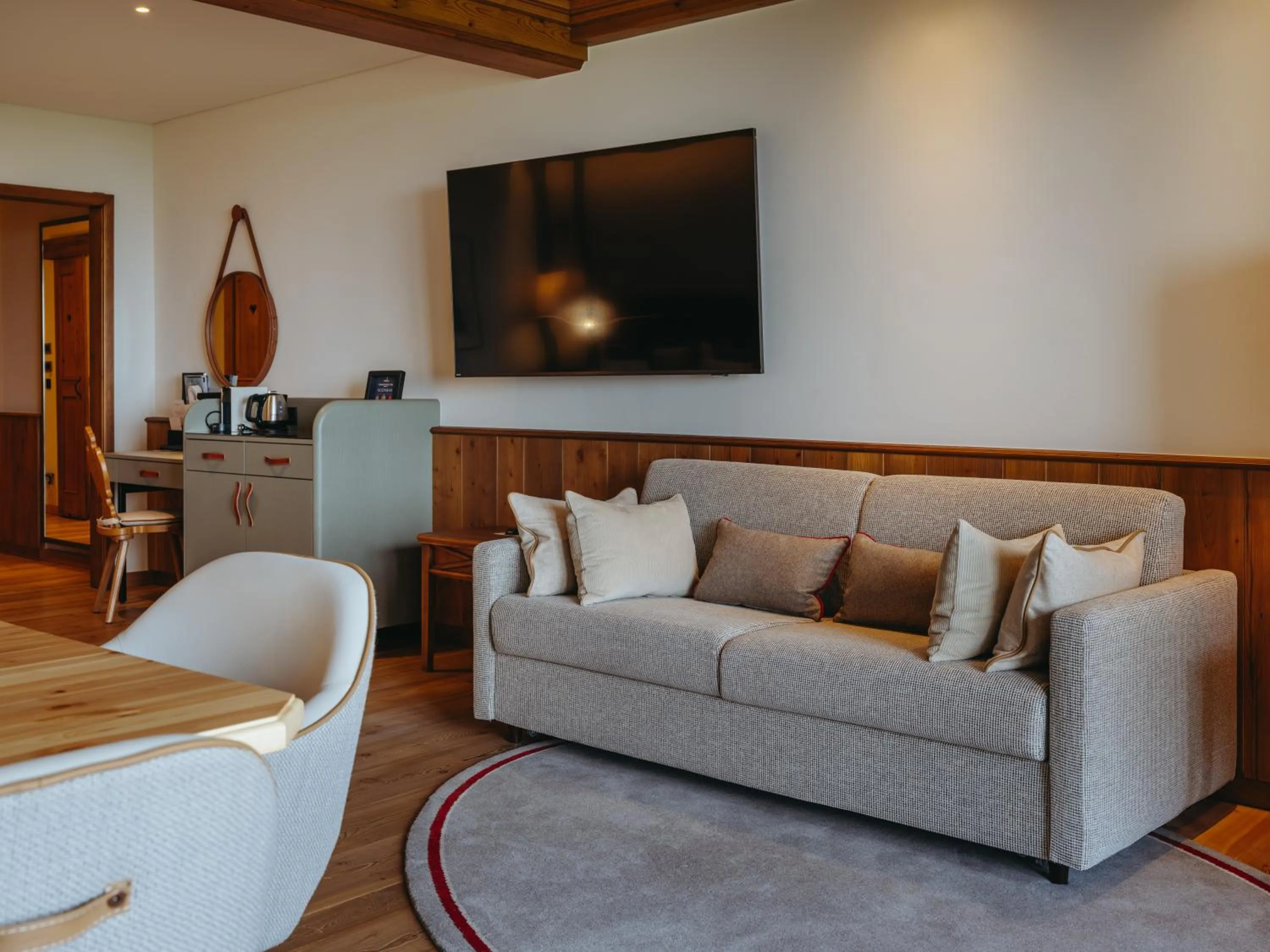 Living room in Interalpen-Hotel Tyrol