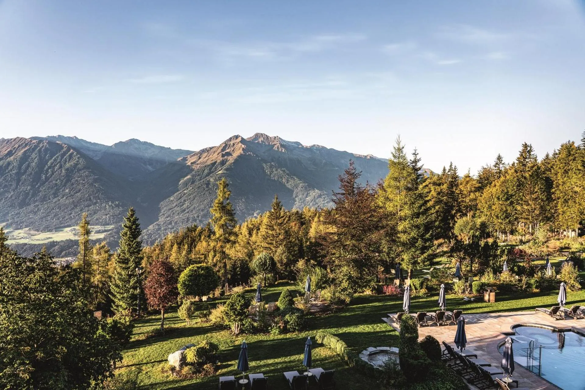 View (from property/room) in Interalpen-Hotel Tyrol