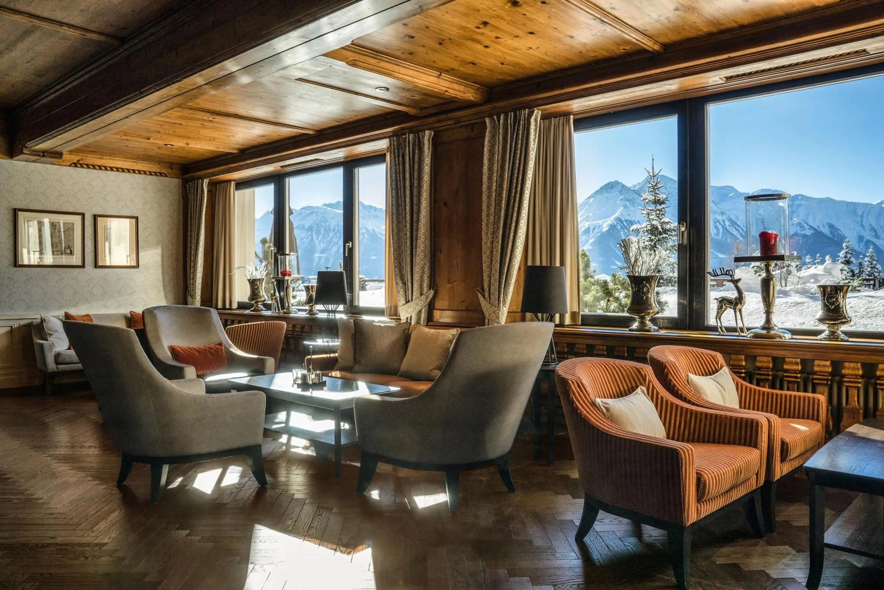 Decorative detail in Interalpen-Hotel Tyrol