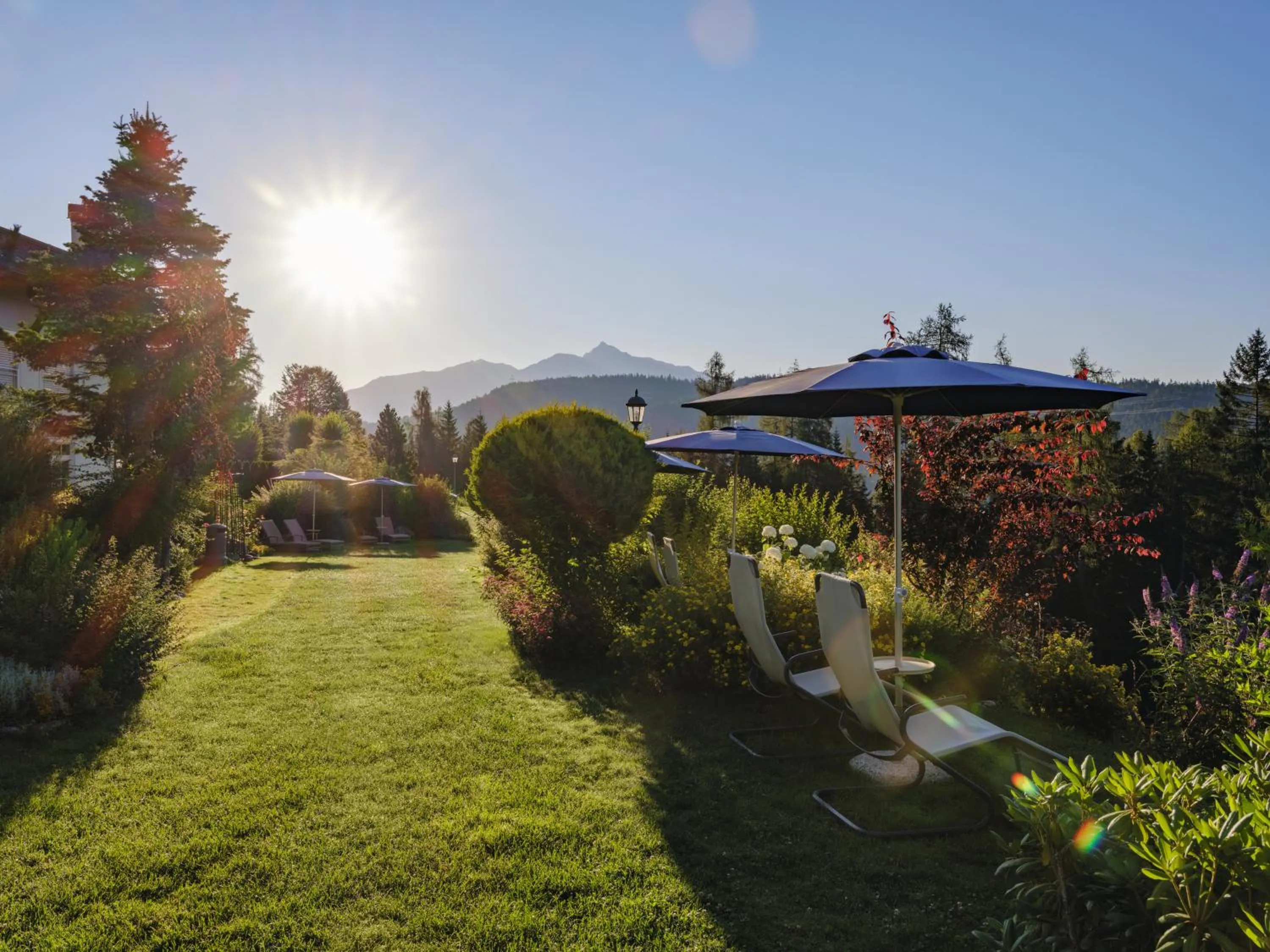 Garden in Interalpen-Hotel Tyrol