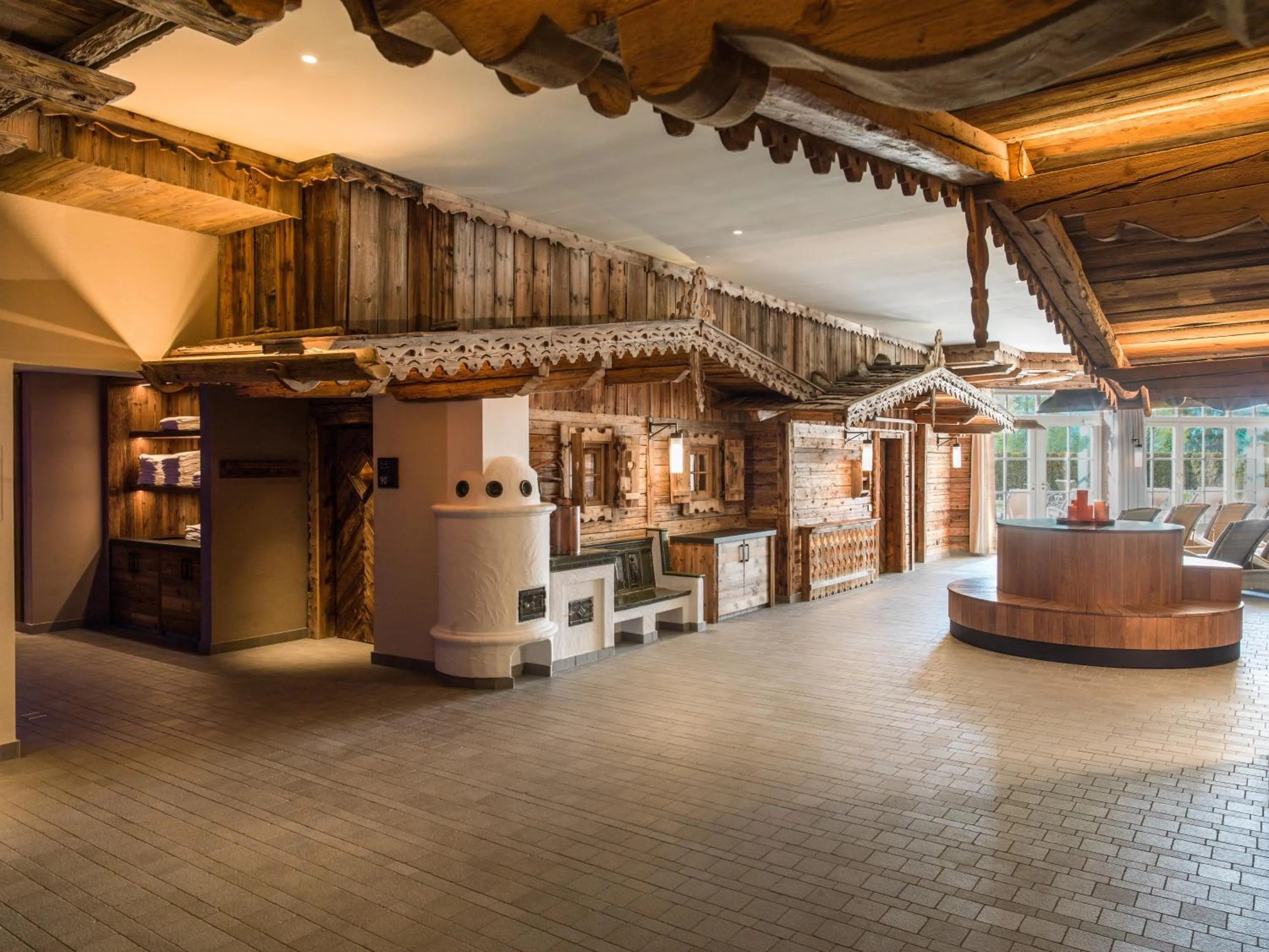 Sauna in Interalpen-Hotel Tyrol