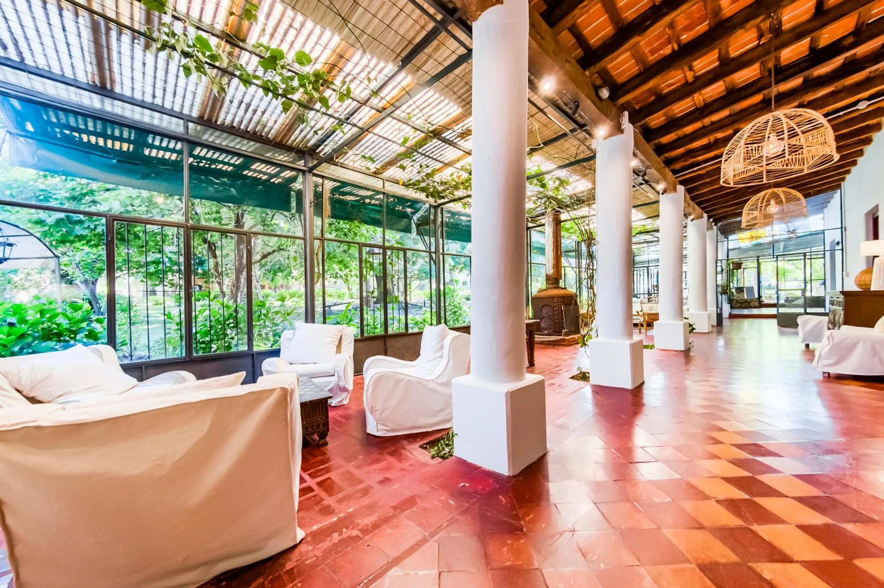 Patio in Posada El Pucara