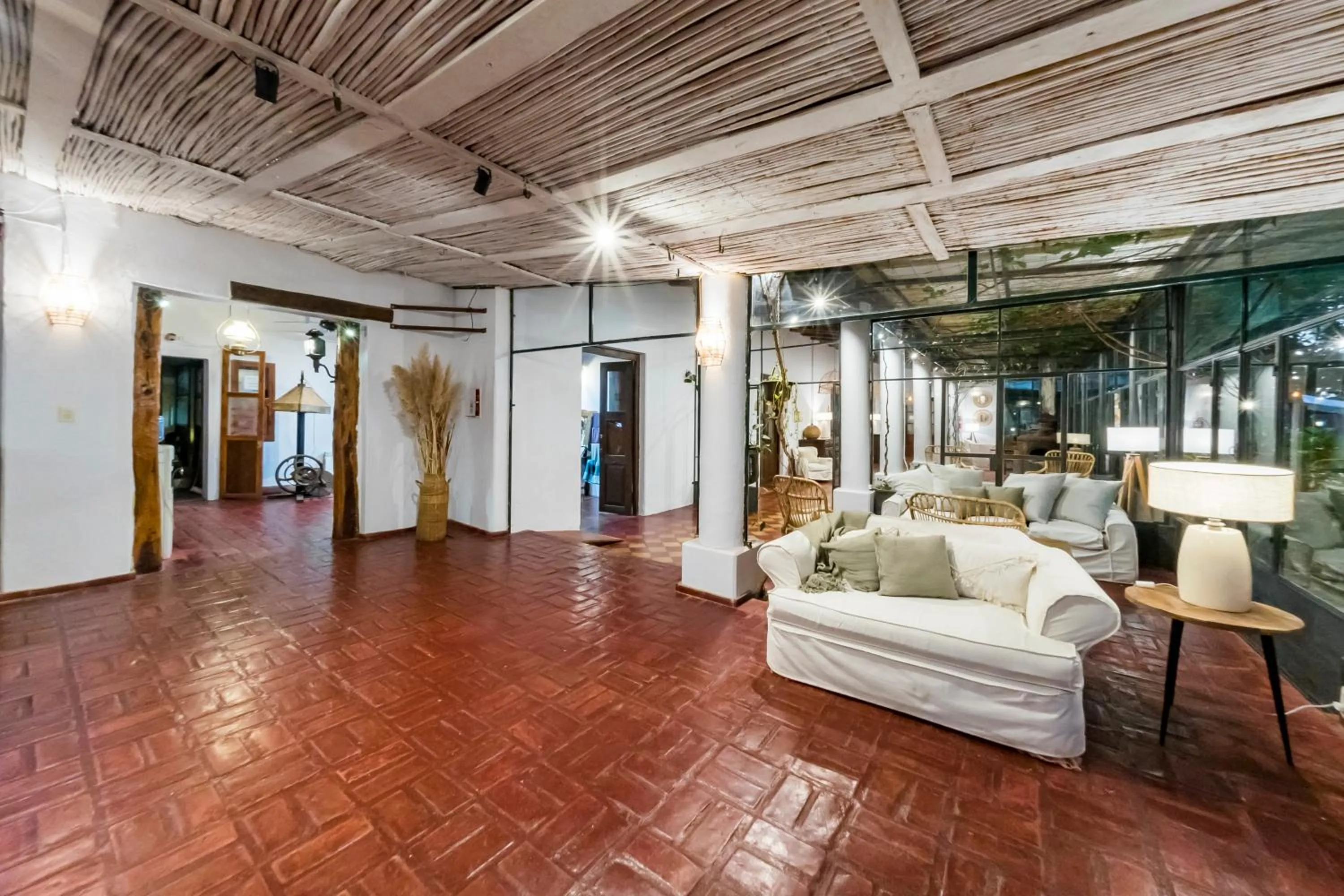 Living room, Bed in Posada El Pucara