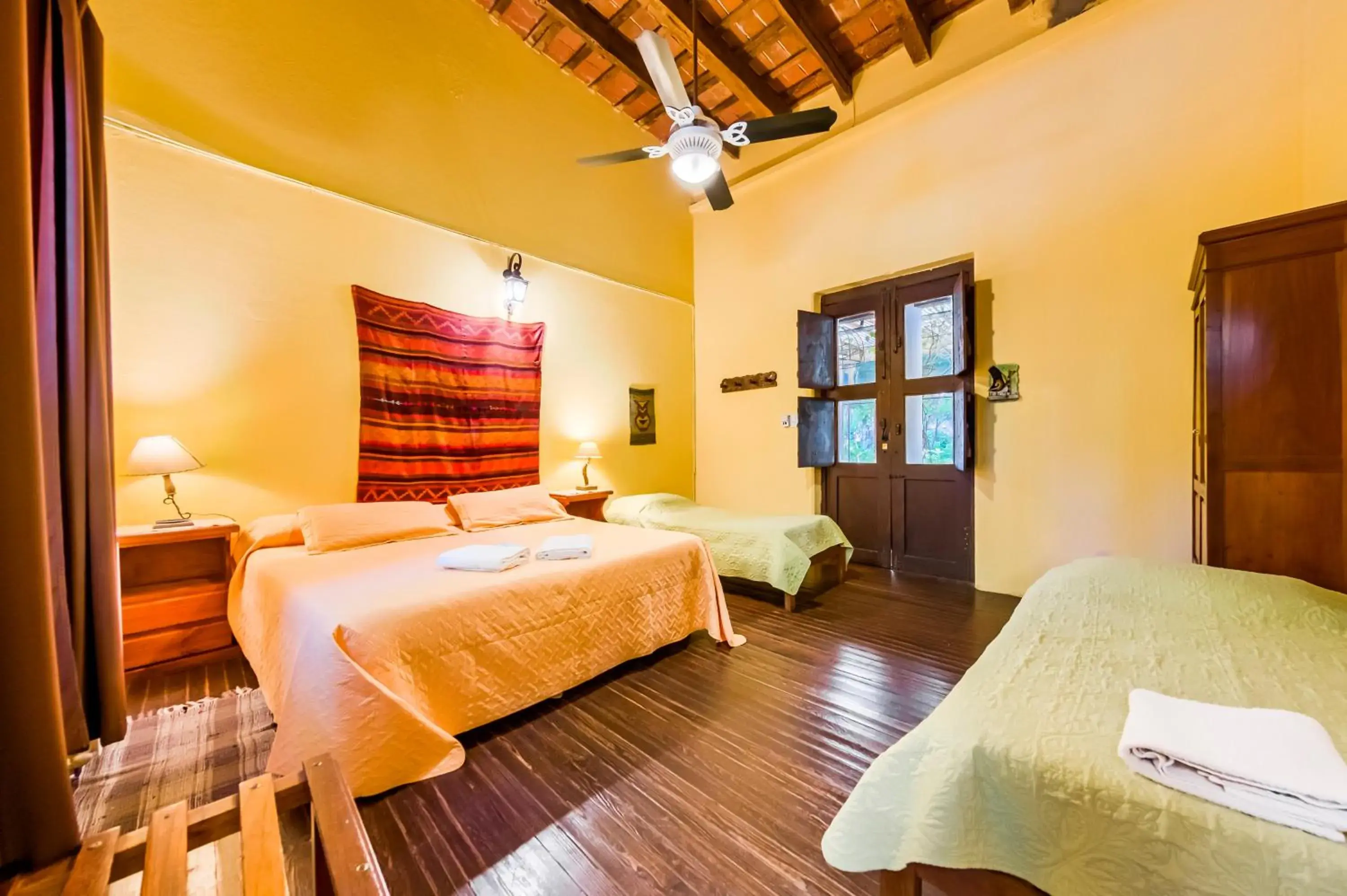 Quadruple Room in Posada El Pucara Quadruple Room in Posada El Pucara