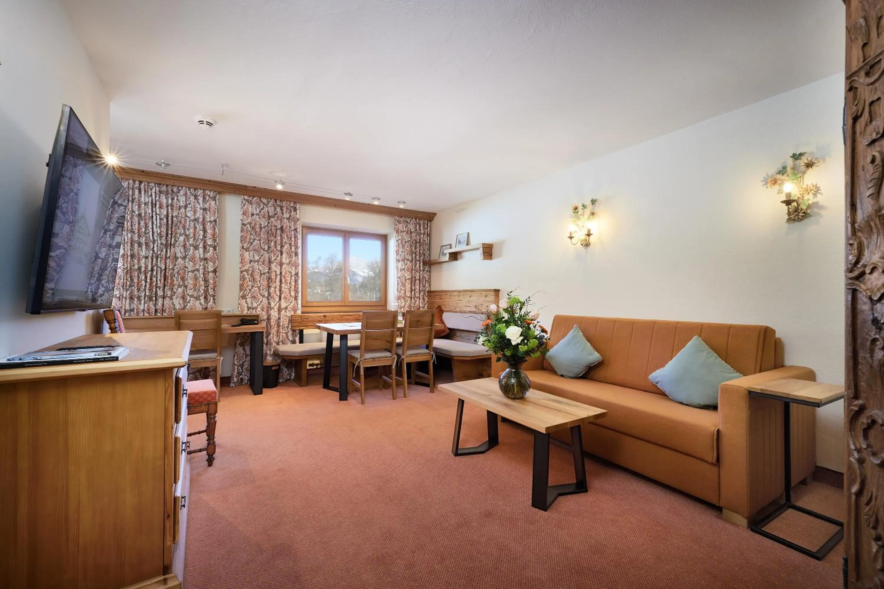 Living room in Rasmushof - Hotel Kitzbühel