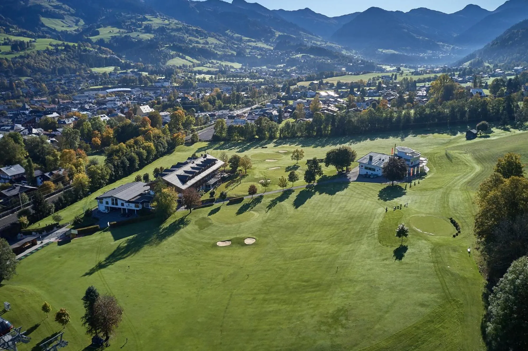 Bird's eye view in Rasmushof - Hotel Kitzbühel