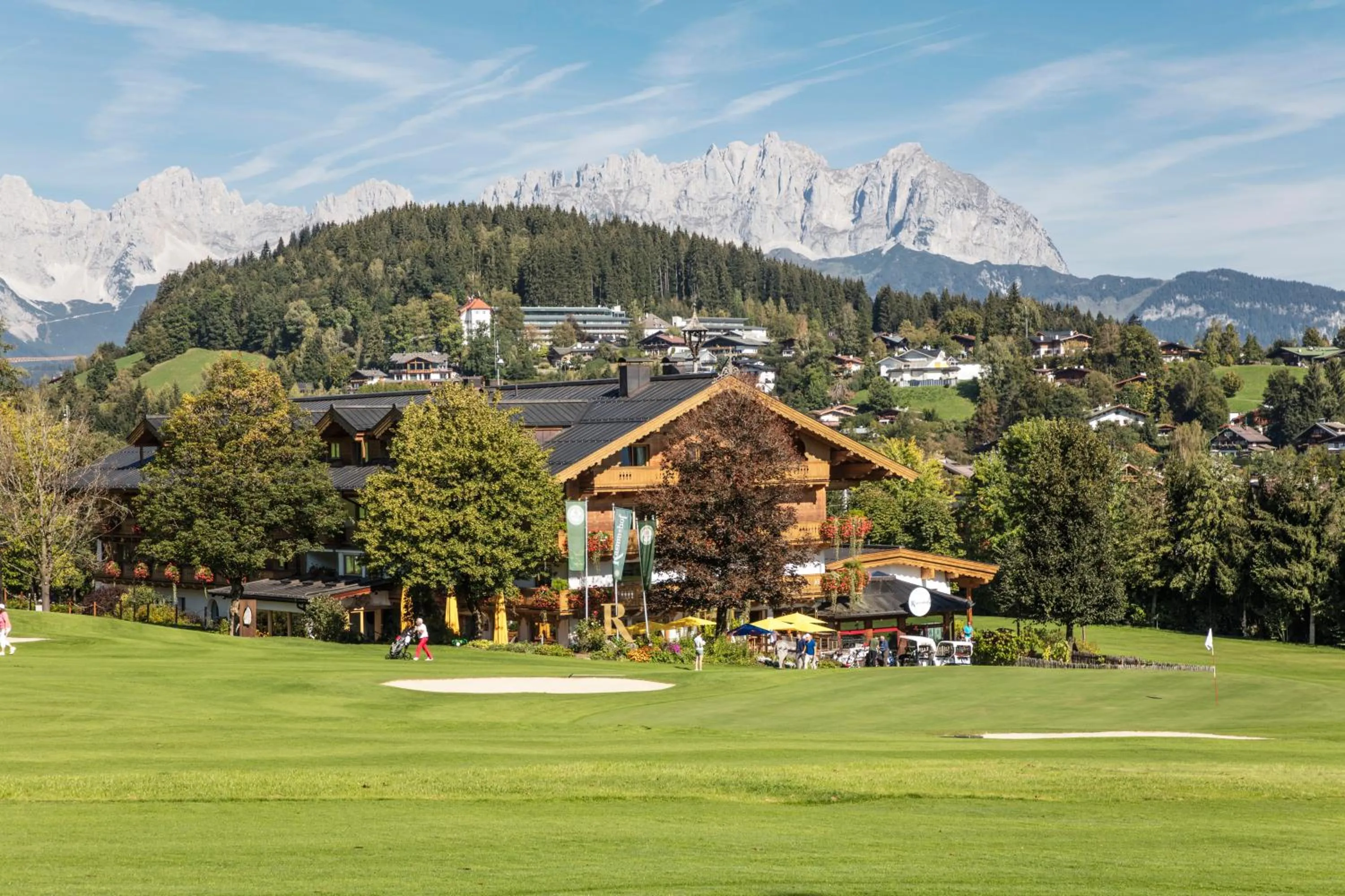 Facade/entrance in Rasmushof - Hotel Kitzbühel
