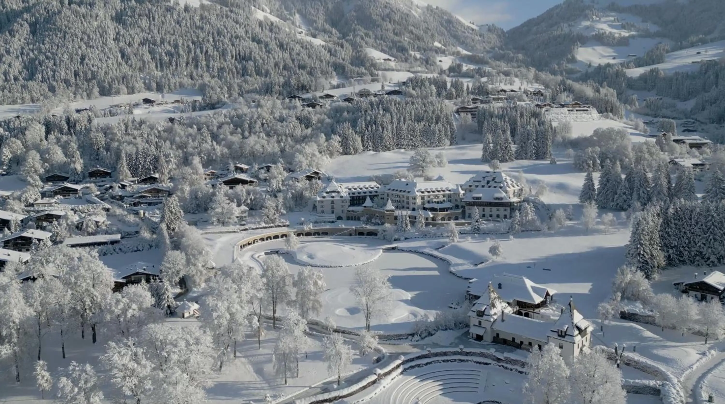 Natural landscape in Schlosshotel Kitzbühel
