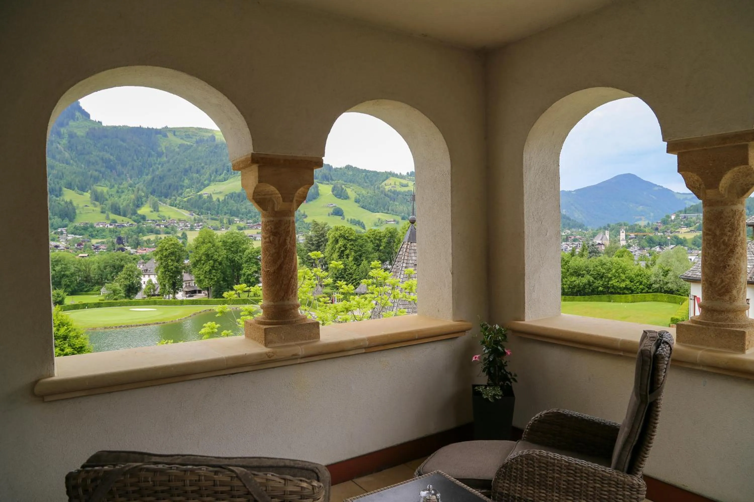 Natural landscape in Schlosshotel Kitzbühel