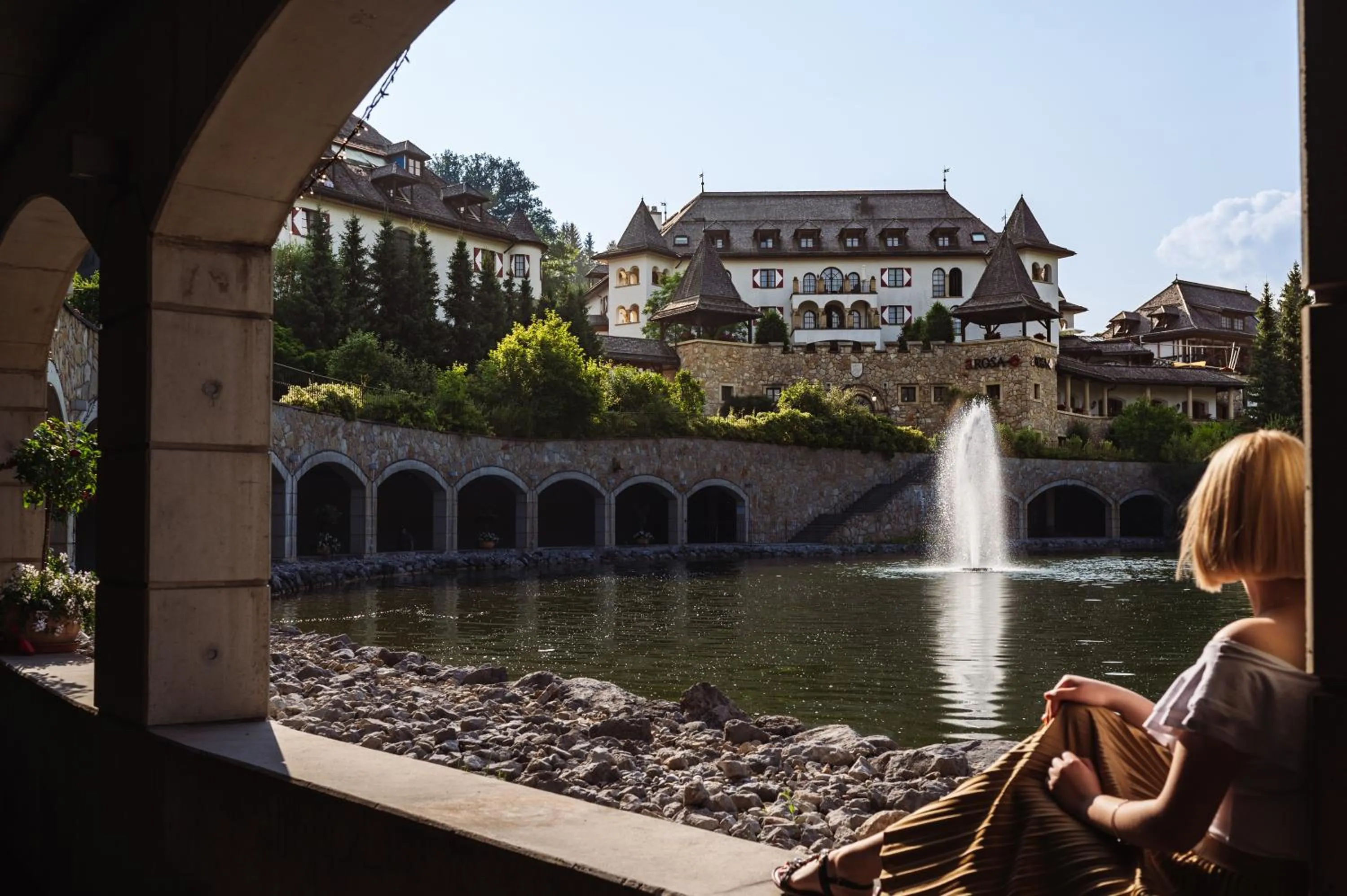 Property building in Schlosshotel Kitzbühel