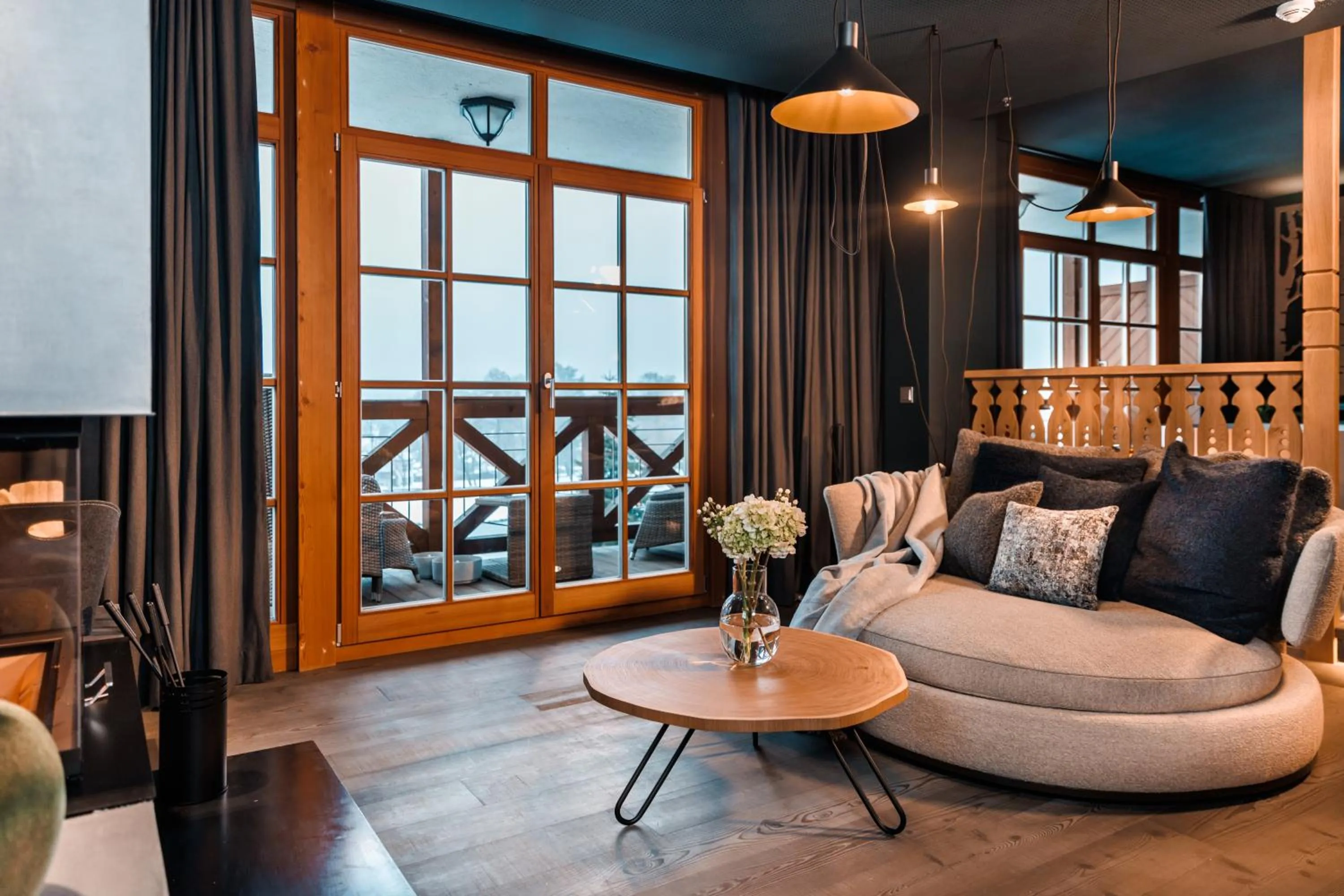 Living room in Schlosshotel Kitzbühel