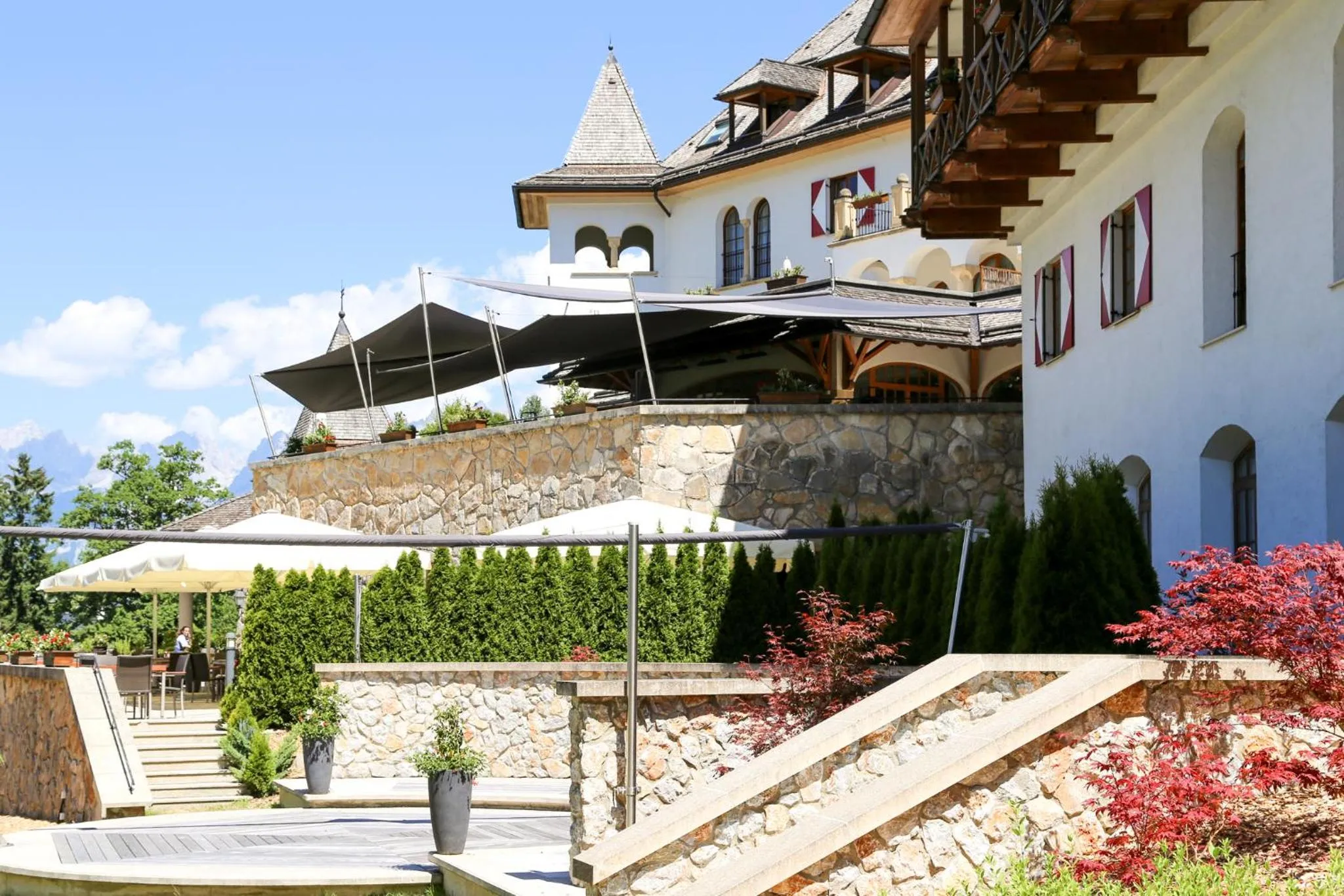 Property building in Schlosshotel Kitzbühel