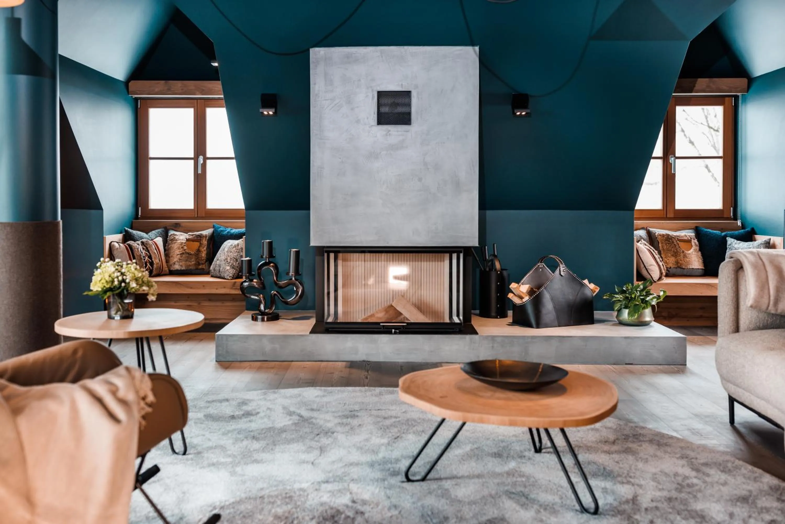 Living room in Schlosshotel Kitzbühel