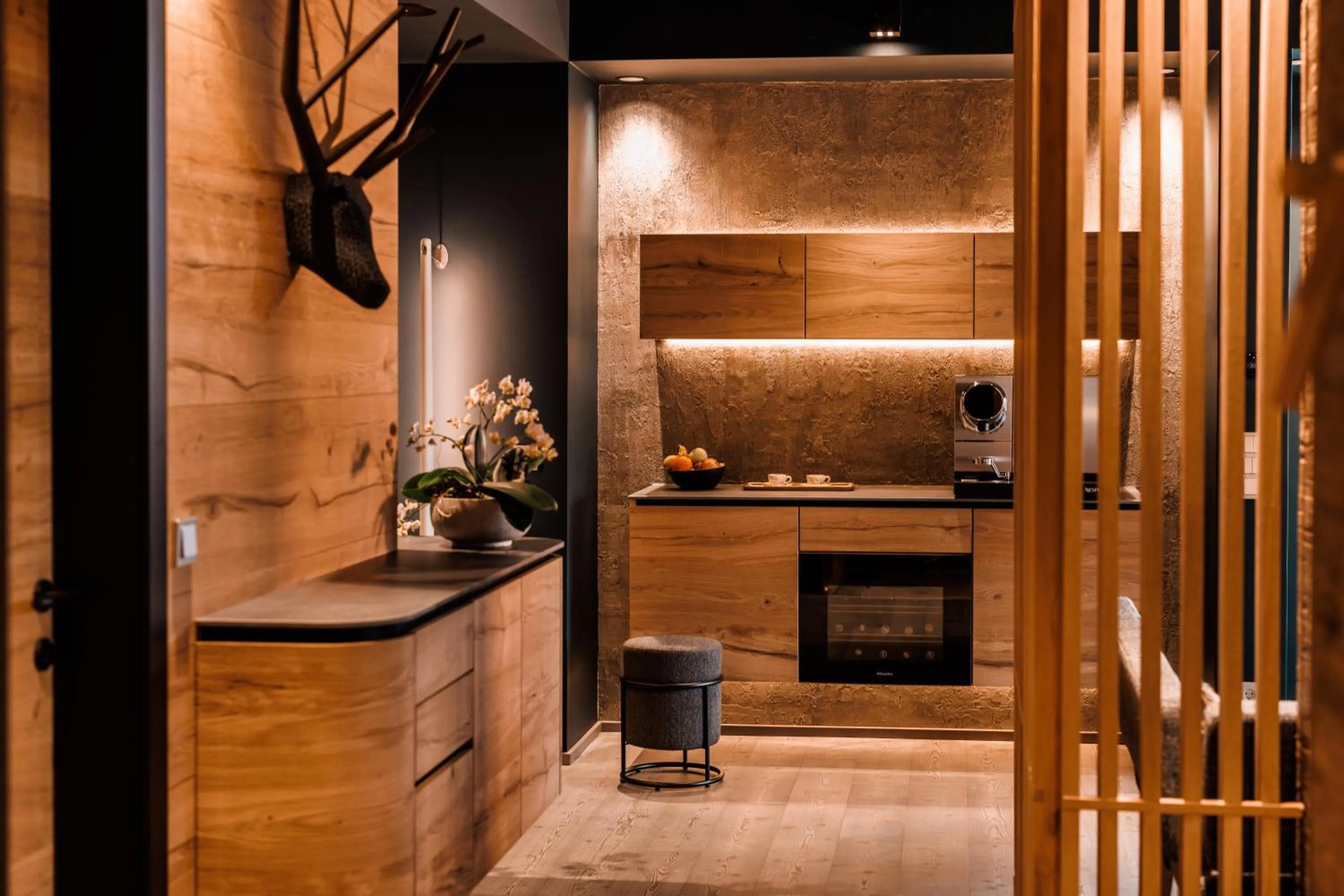 Kitchen or kitchenette in Schlosshotel Kitzbühel