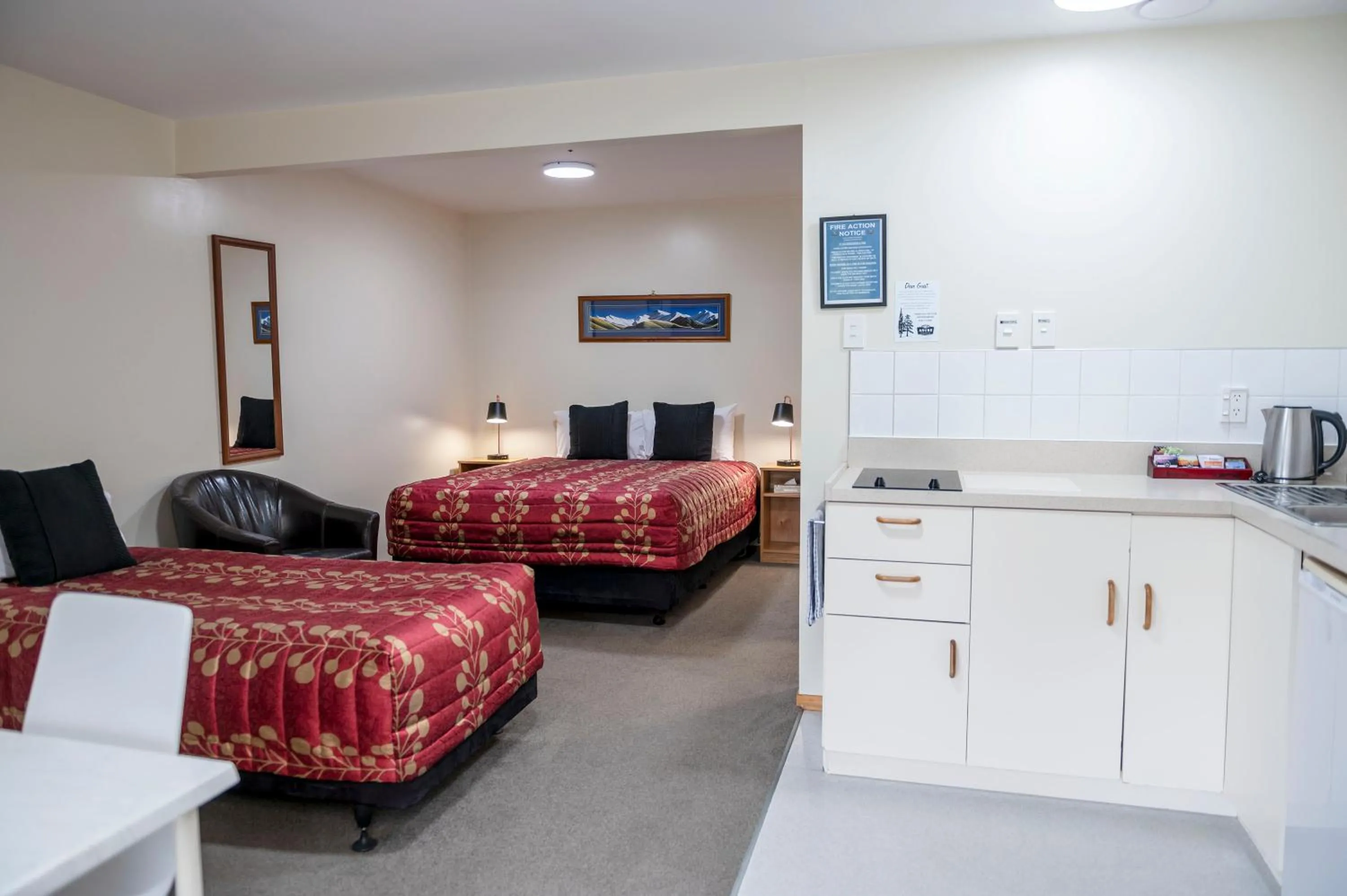 Bed in ASURE Aspiring Court Motel