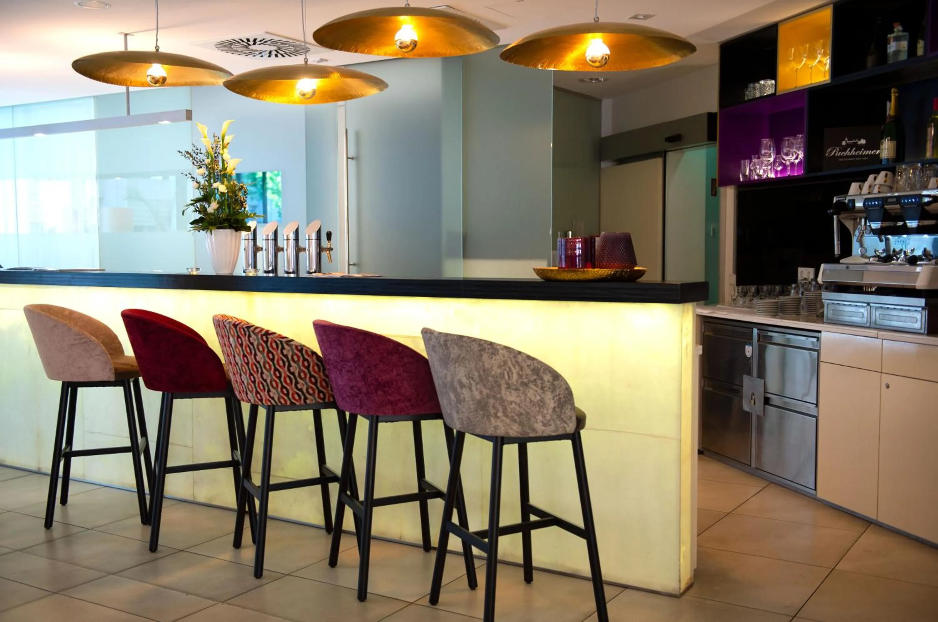 Lobby or reception in arte Hotel Linz