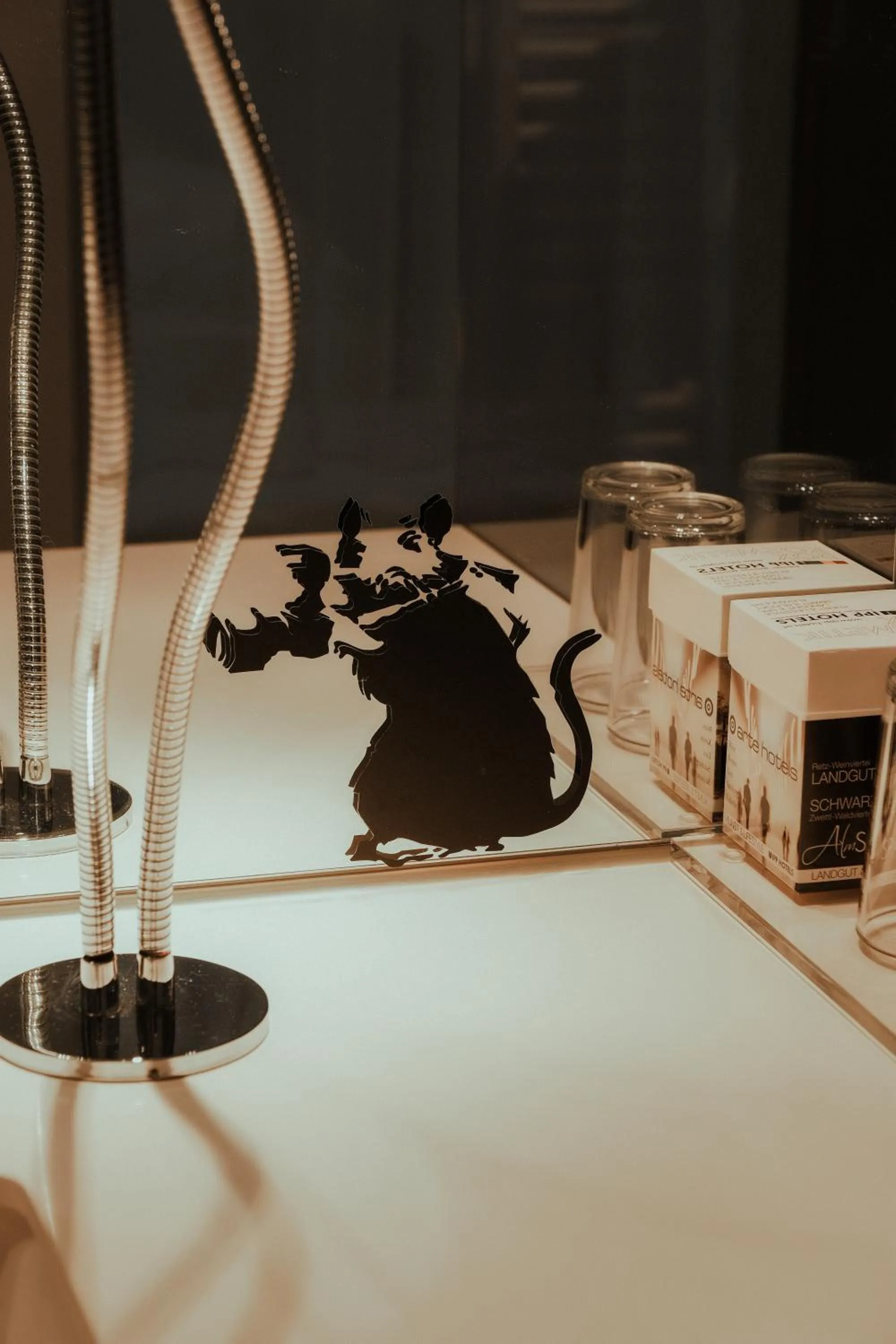 Bathroom in arte Hotel Linz