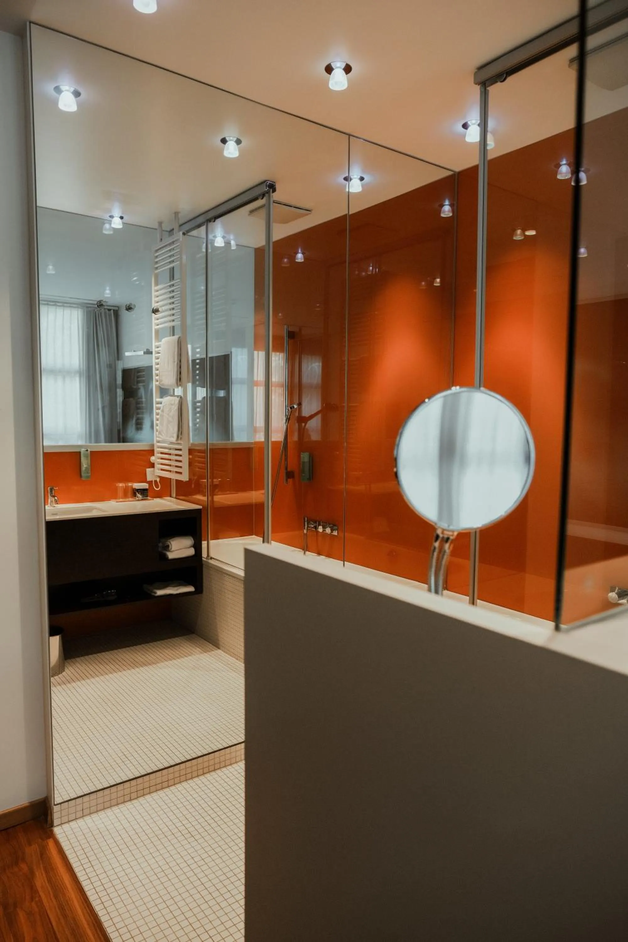 Bathroom in arte Hotel Linz