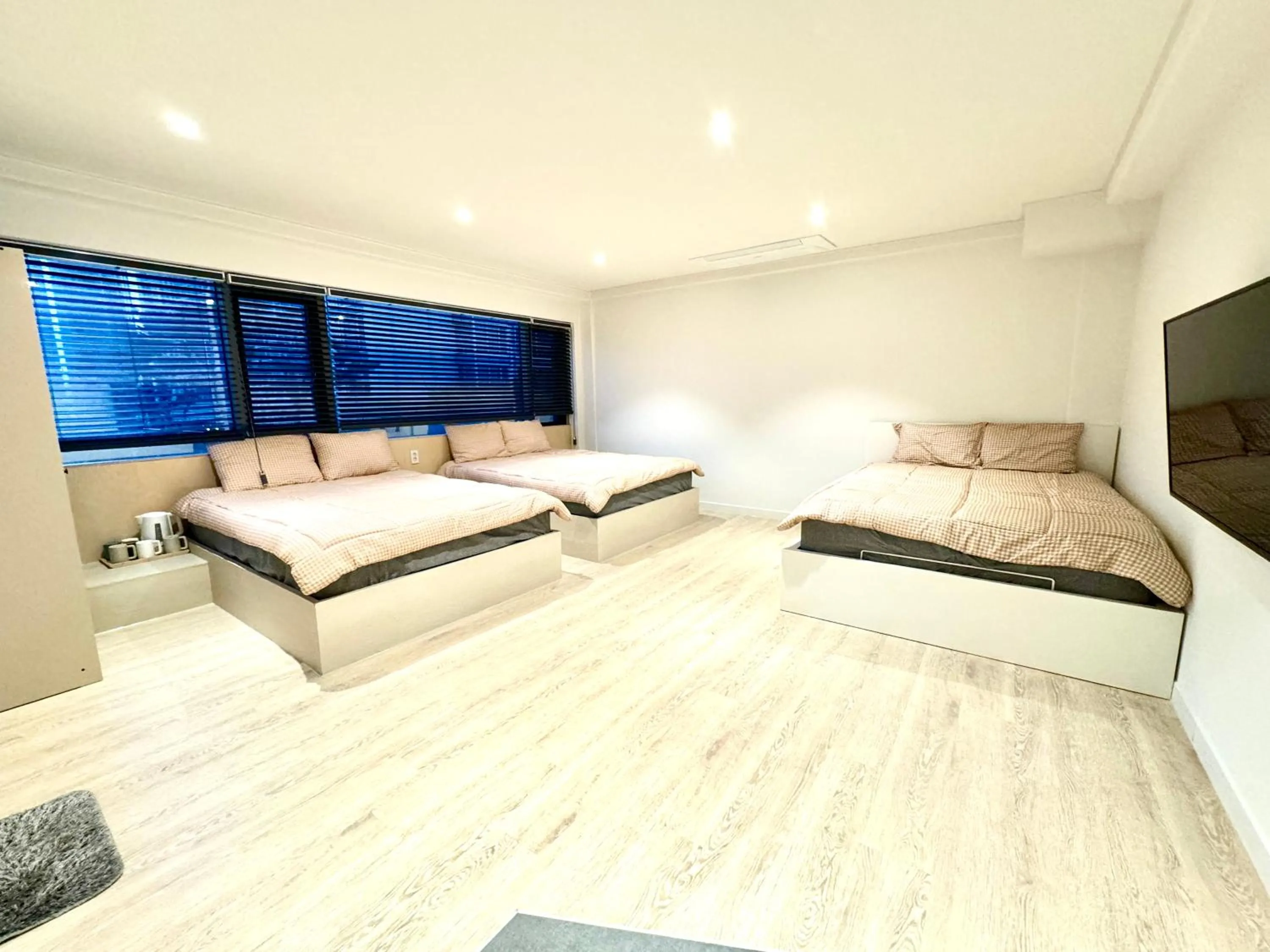 Bed in Namsan Forest in Myeongdong