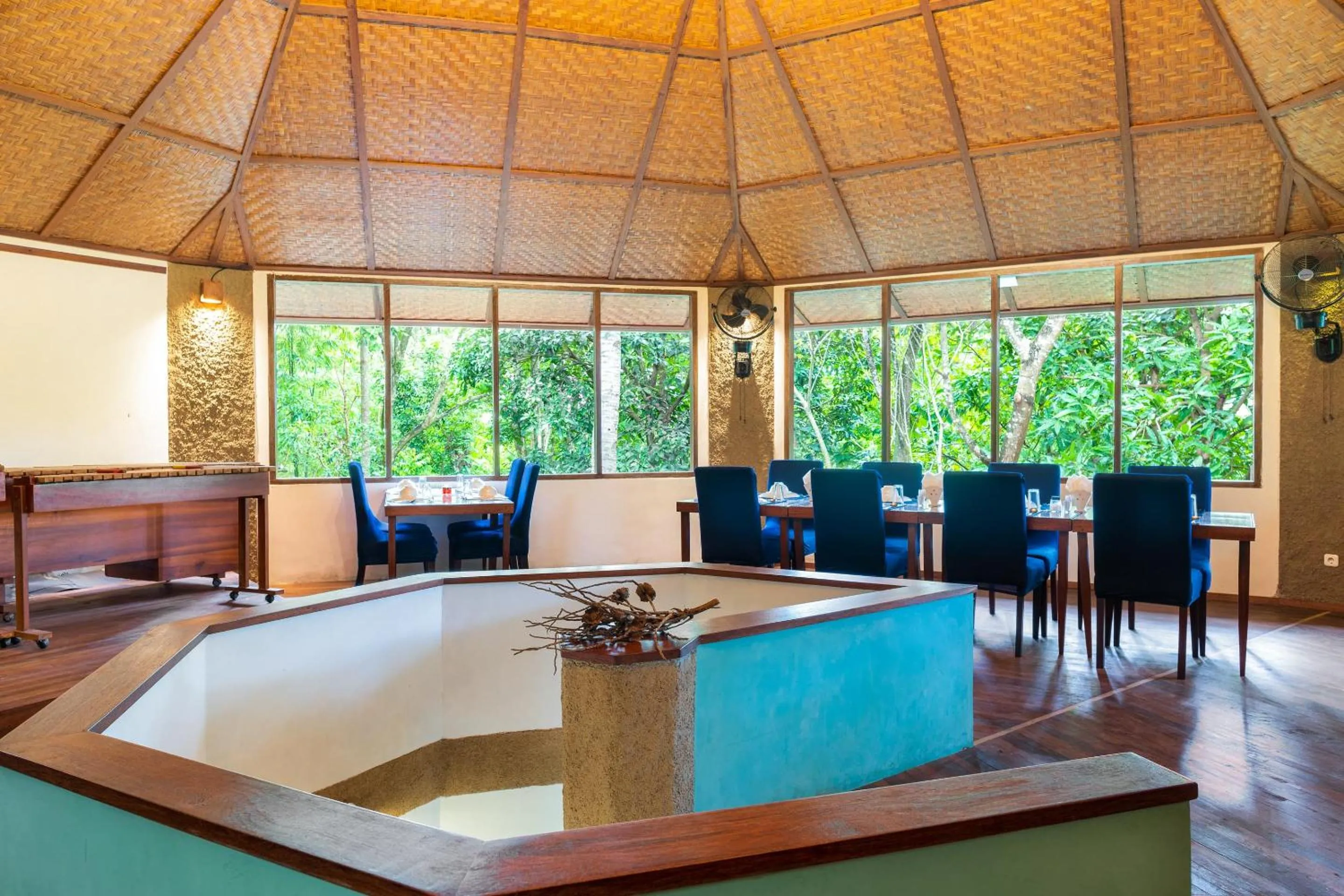 Seating area in Thalassa Dive & Wellbeing Resort Manado