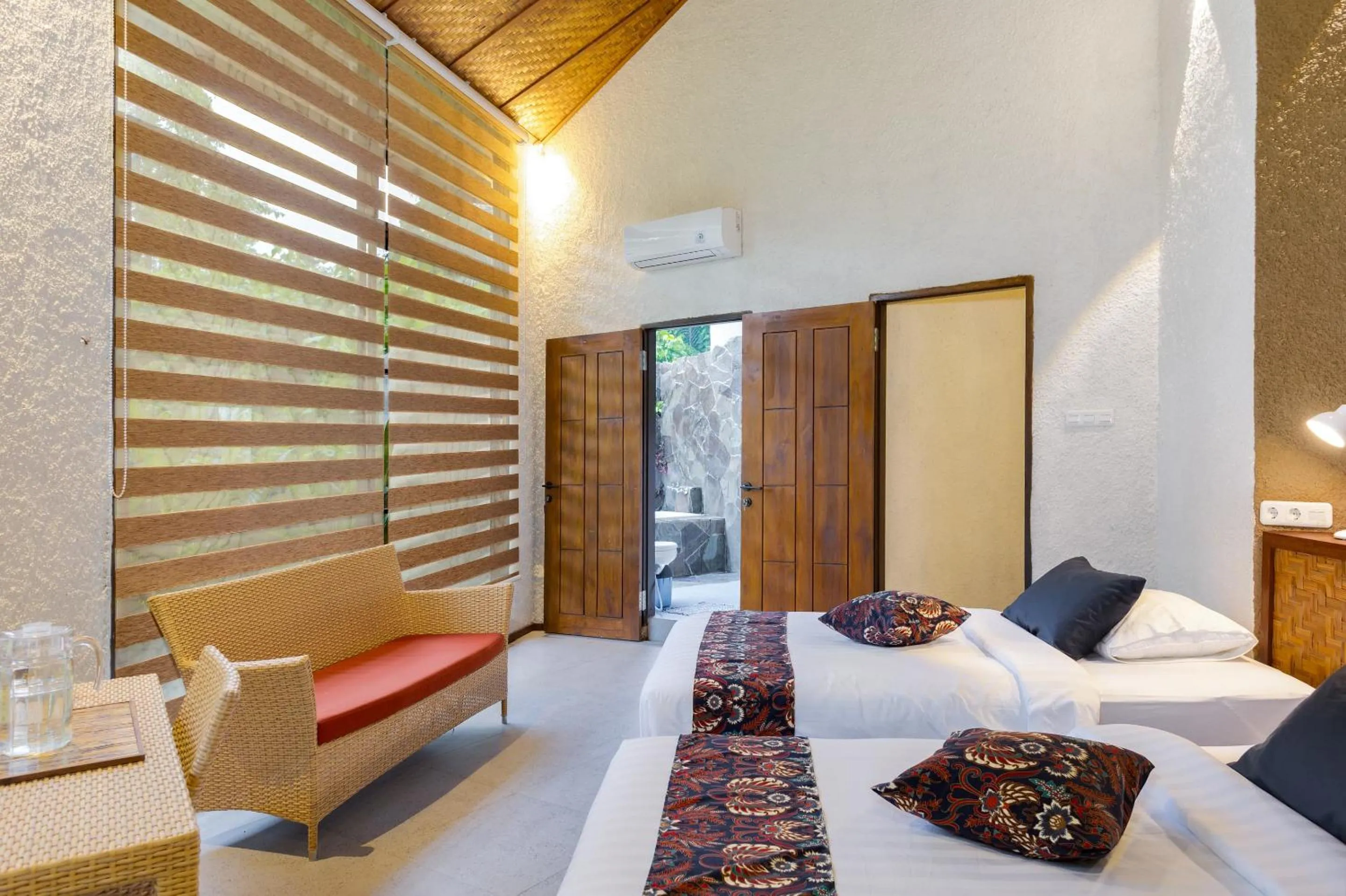 Bed in Thalassa Dive & Wellbeing Resort Manado