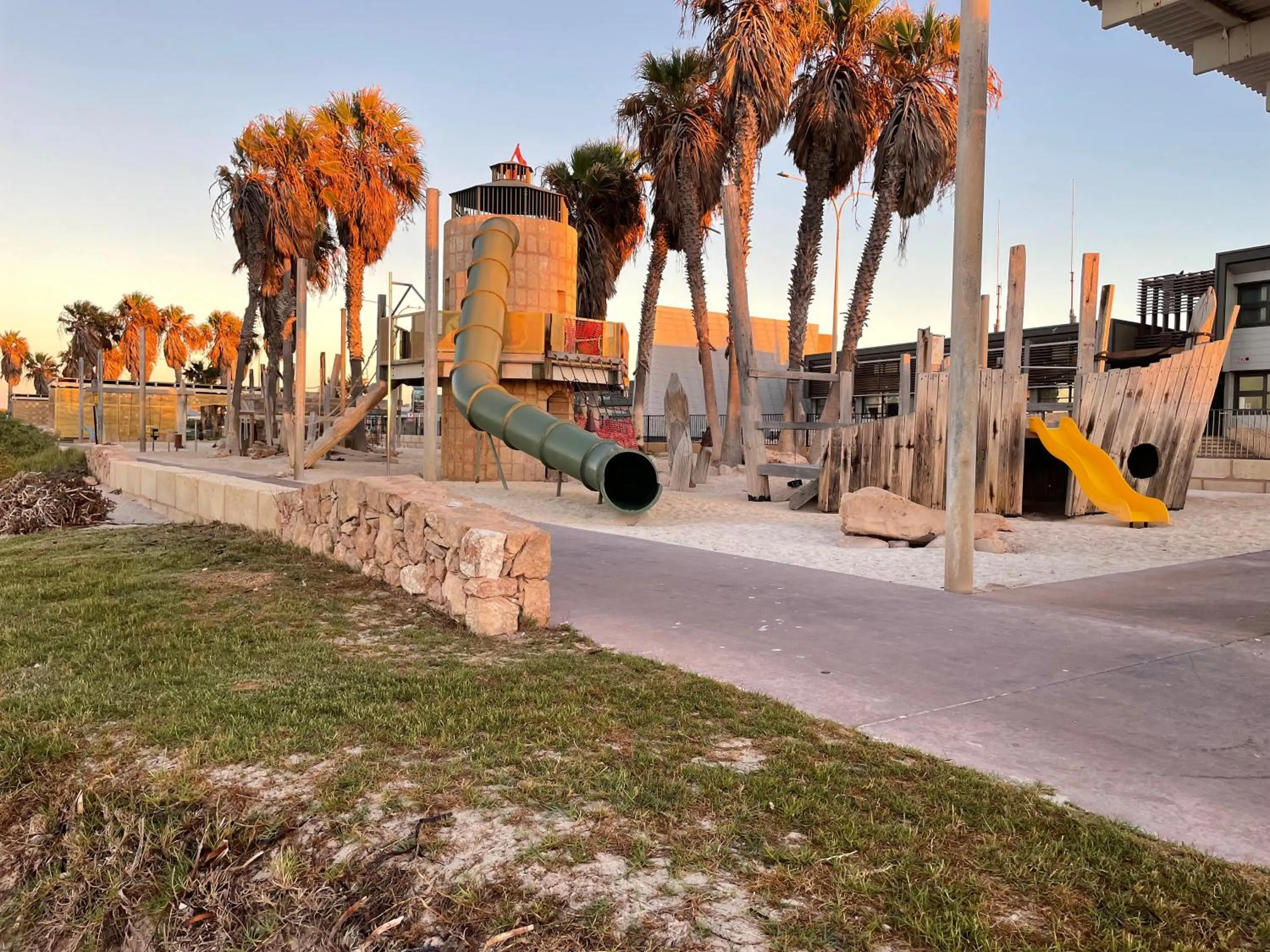 Children play ground in Shark Bay Seafront Apartments