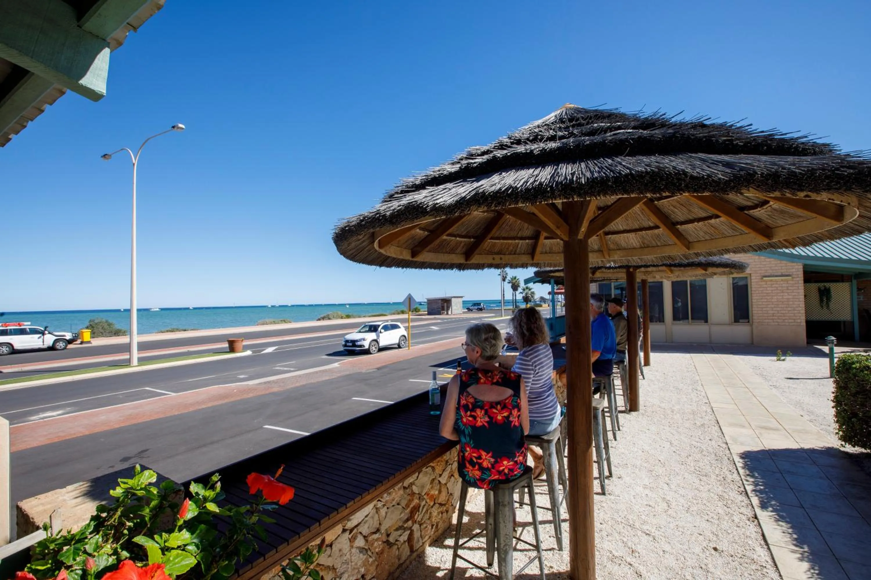 Balcony/Terrace in Shark Bay Seafront Apartments