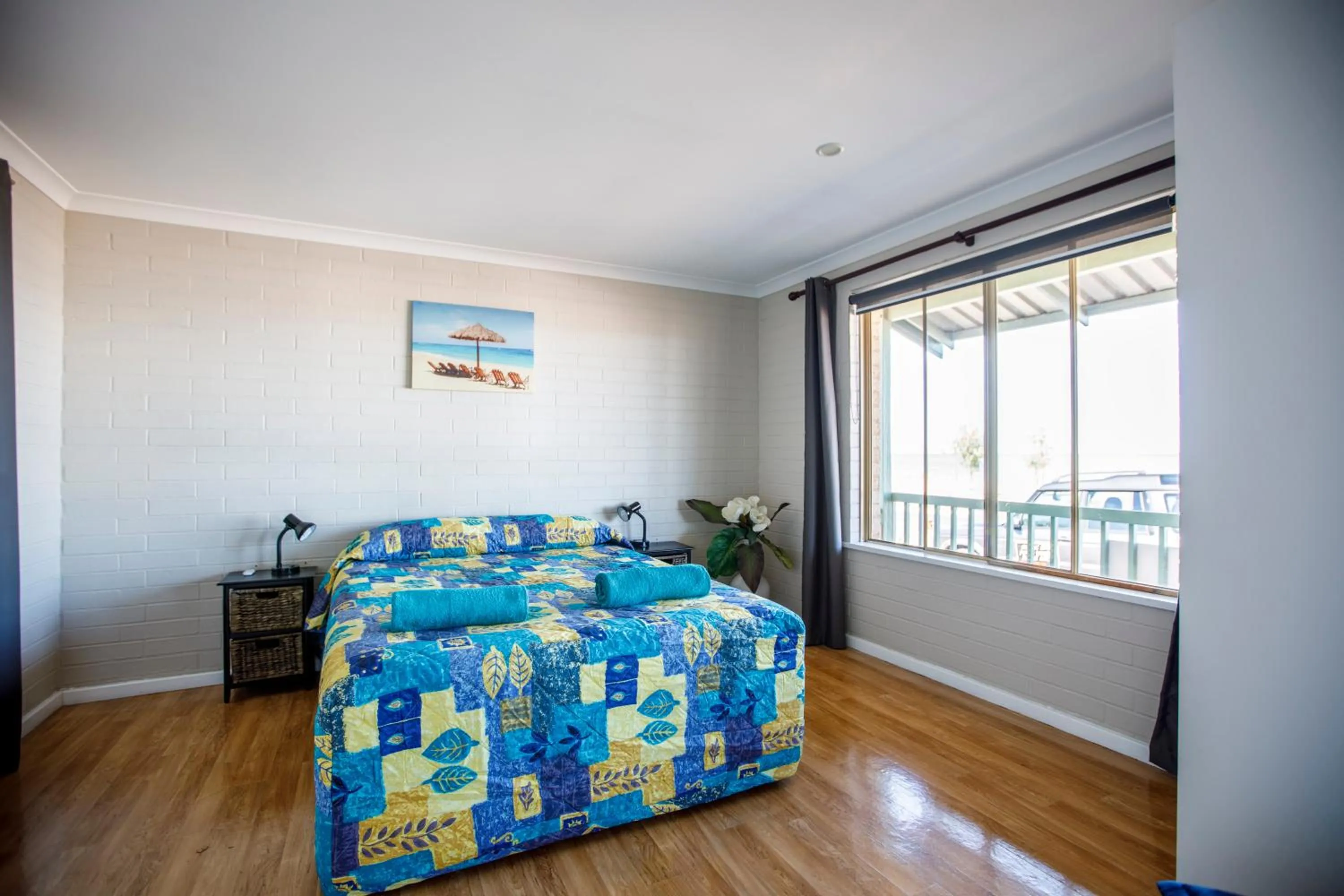 Bedroom, Bed in Shark Bay Seafront Apartments