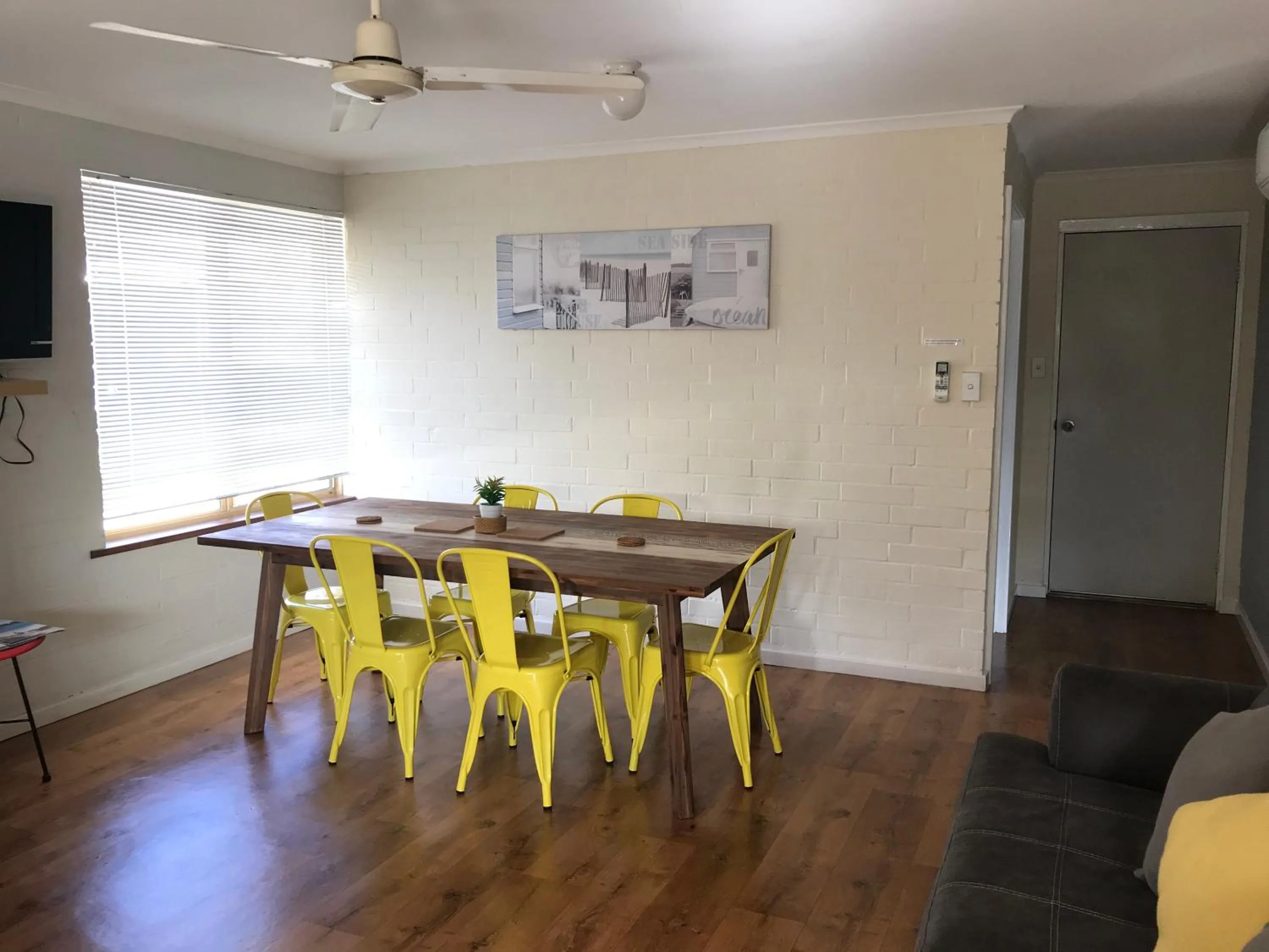 Living room in Shark Bay Seafront Apartments