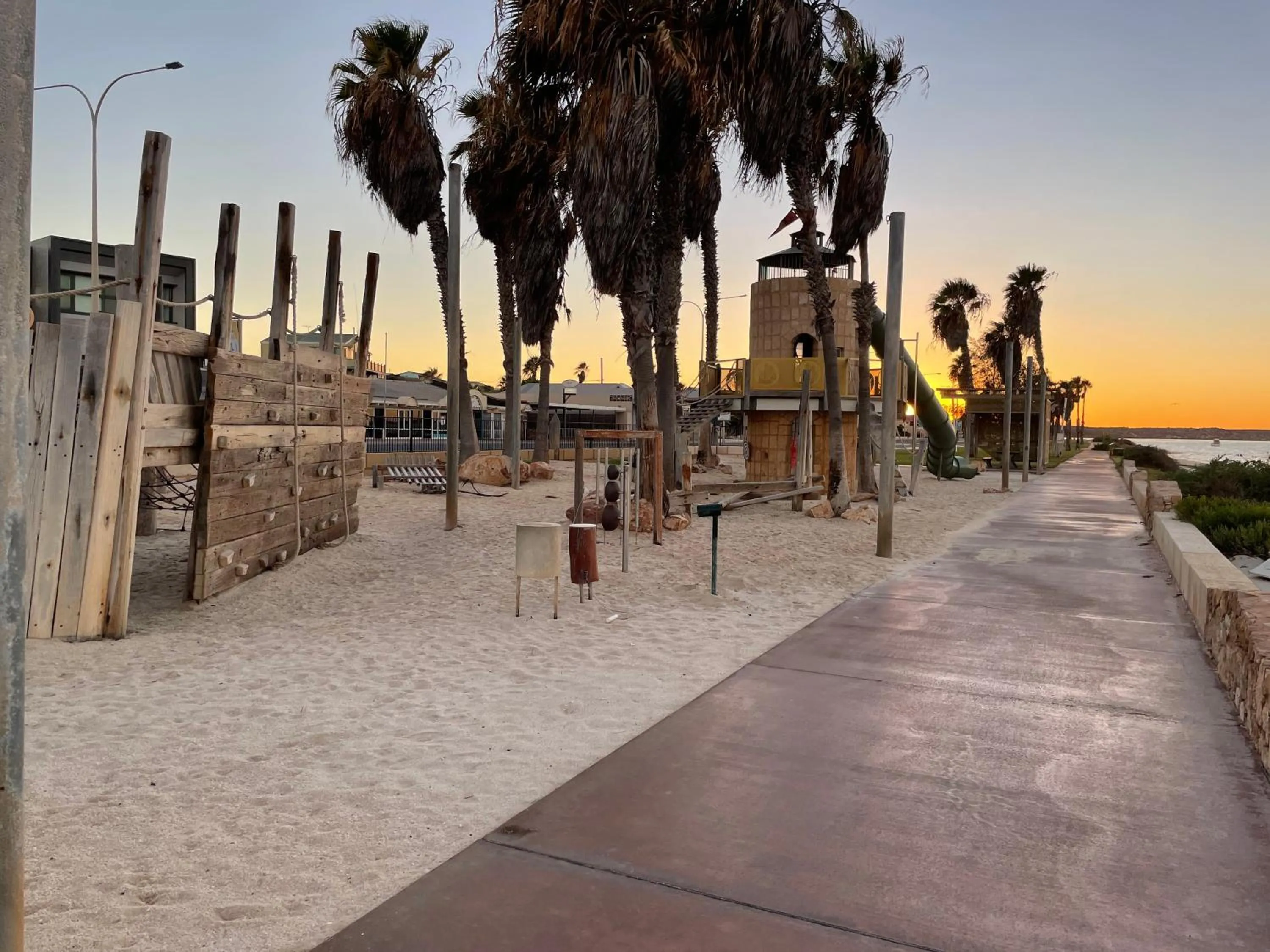 Children play ground in Shark Bay Seafront Apartments