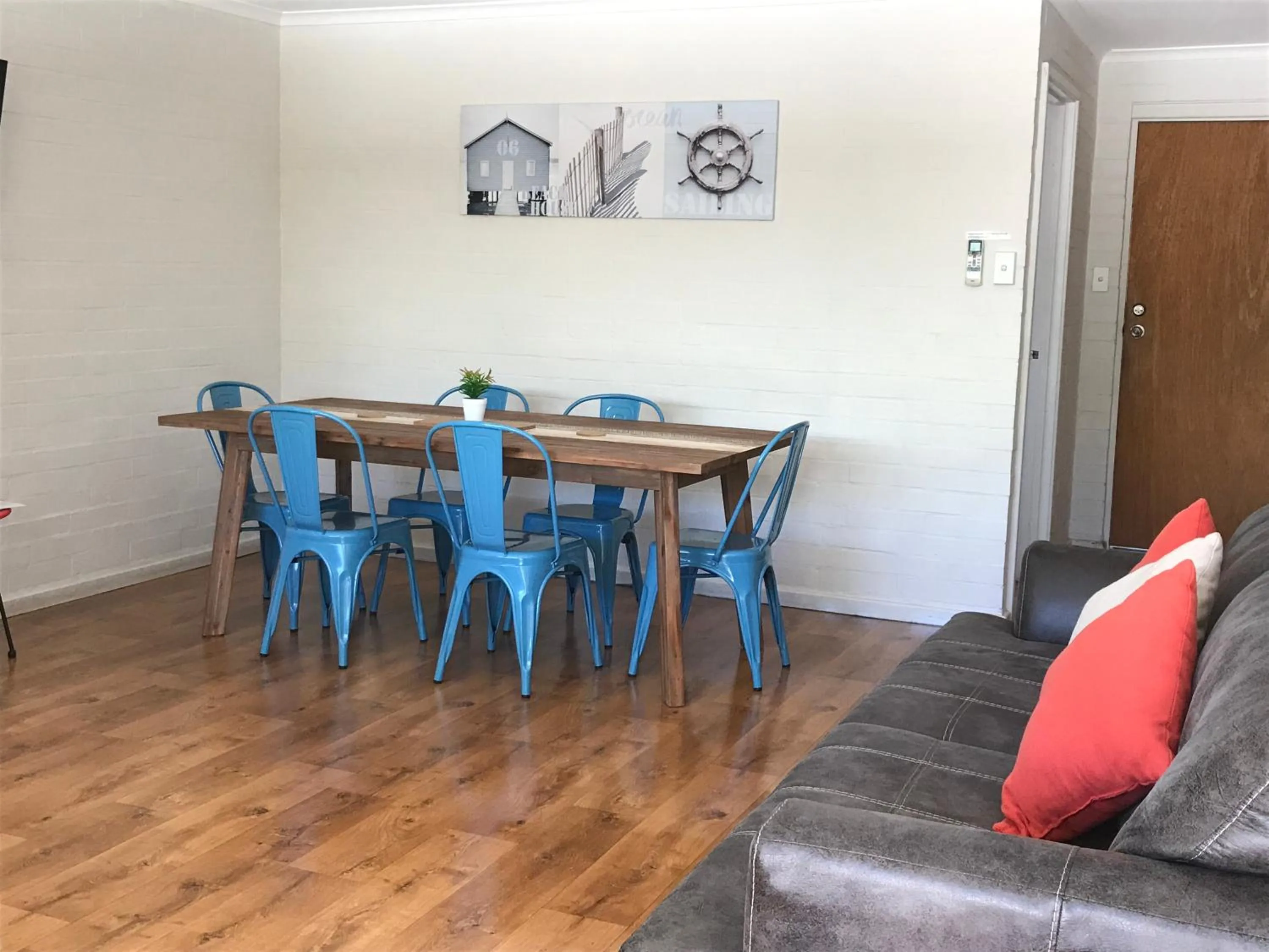 Living room in Shark Bay Seafront Apartments