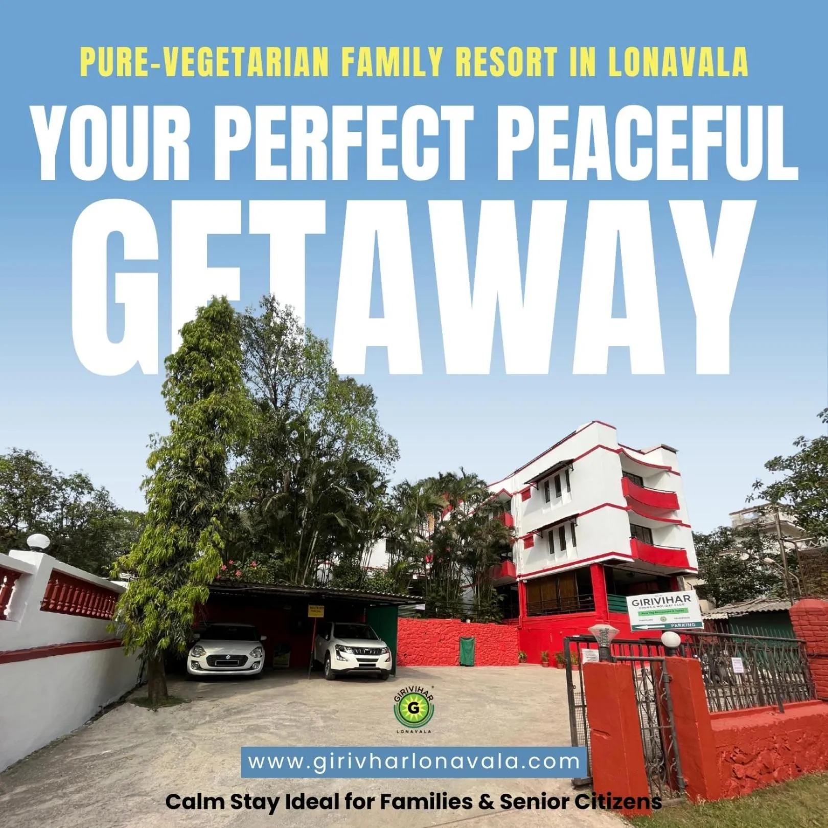 Property building in Girivihar Holiday Club - Pure Veg