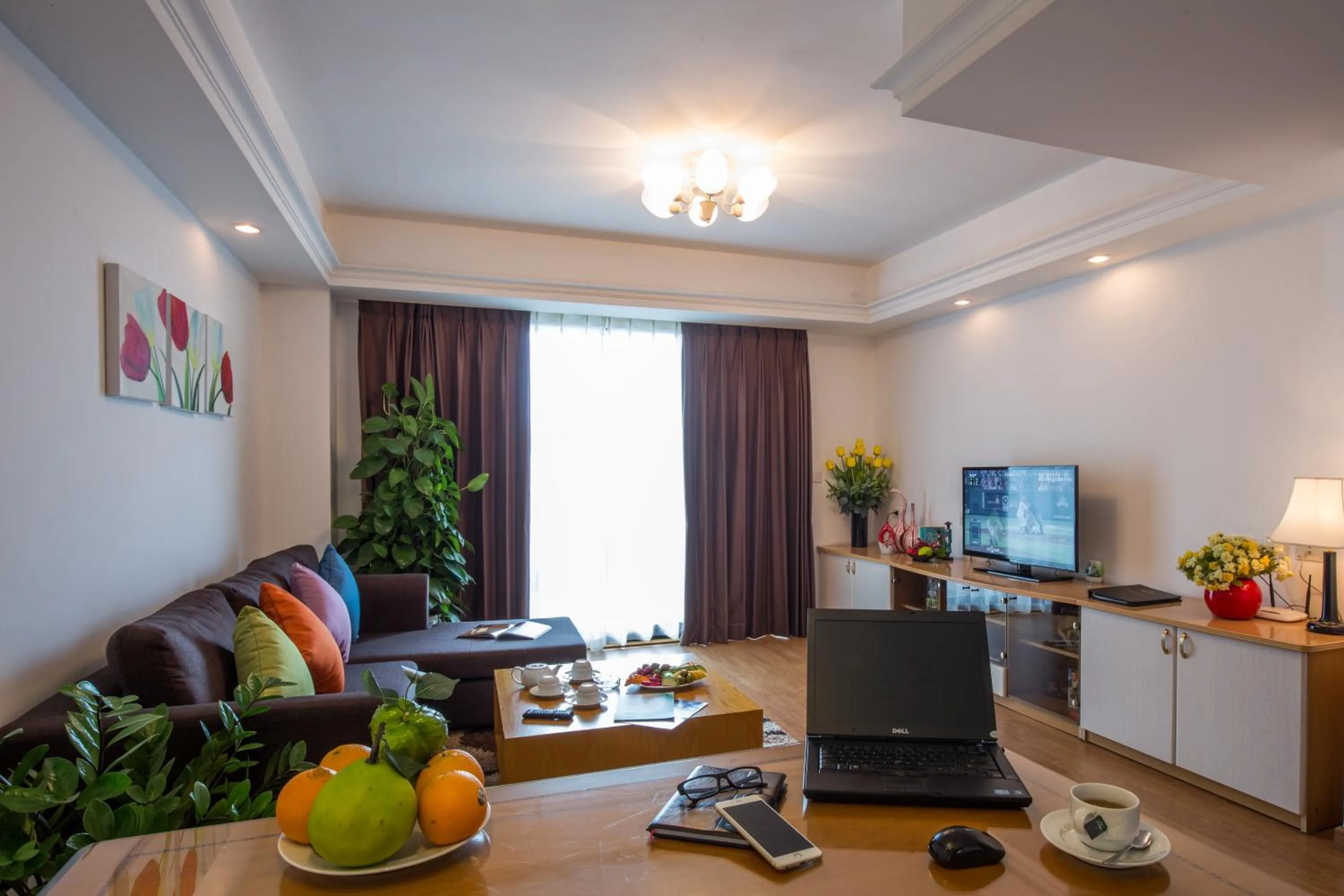 Living room in Rose Garden Residences