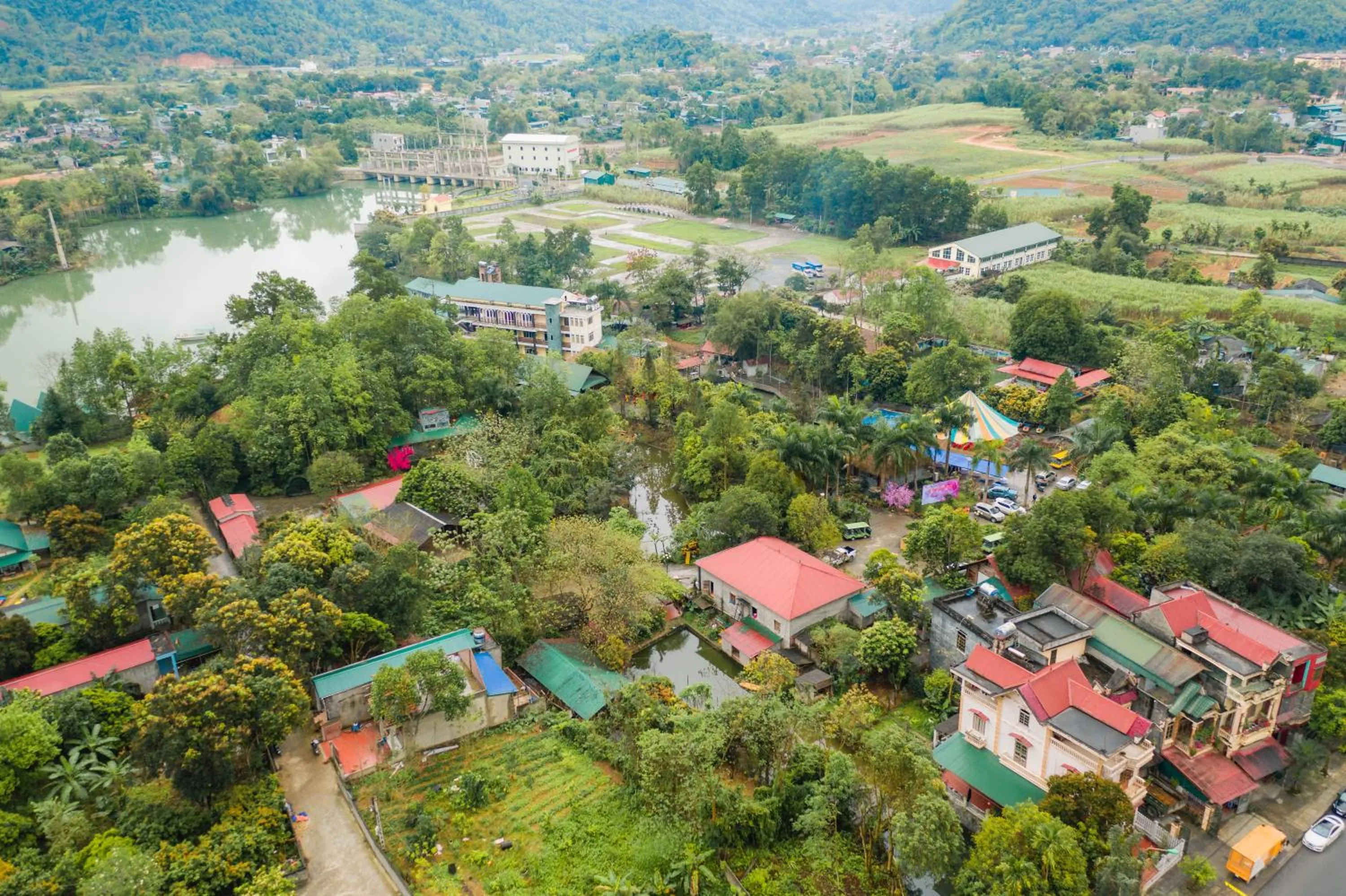 Bird's eye view in Truong Xuan Ecology
