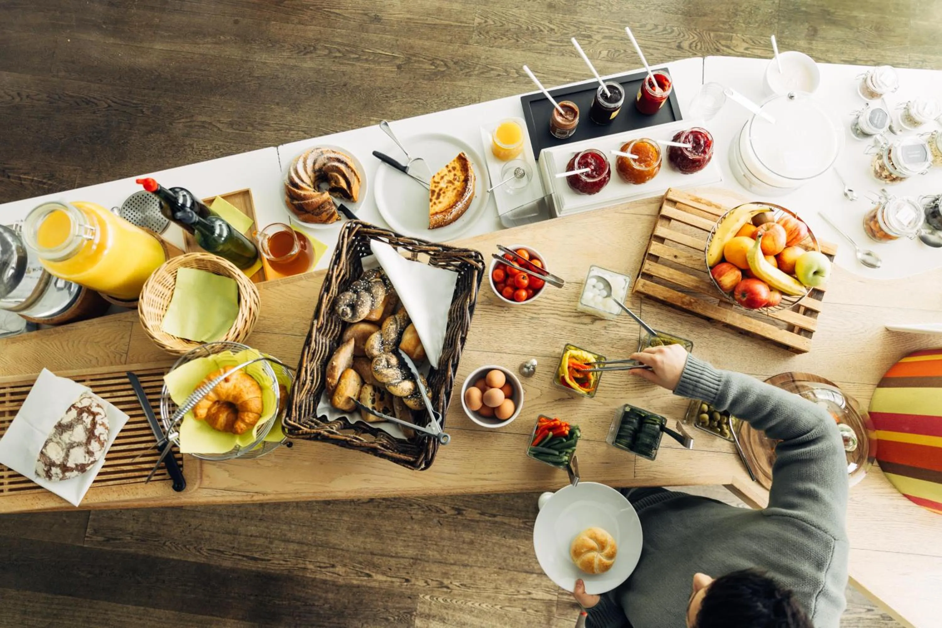 Restaurant/places to eat in harry's home Hart bei Graz hotel & apartments