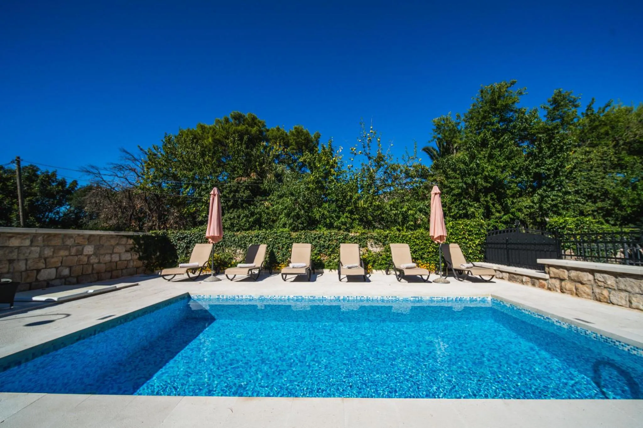 Swimming pool in Villa Franica