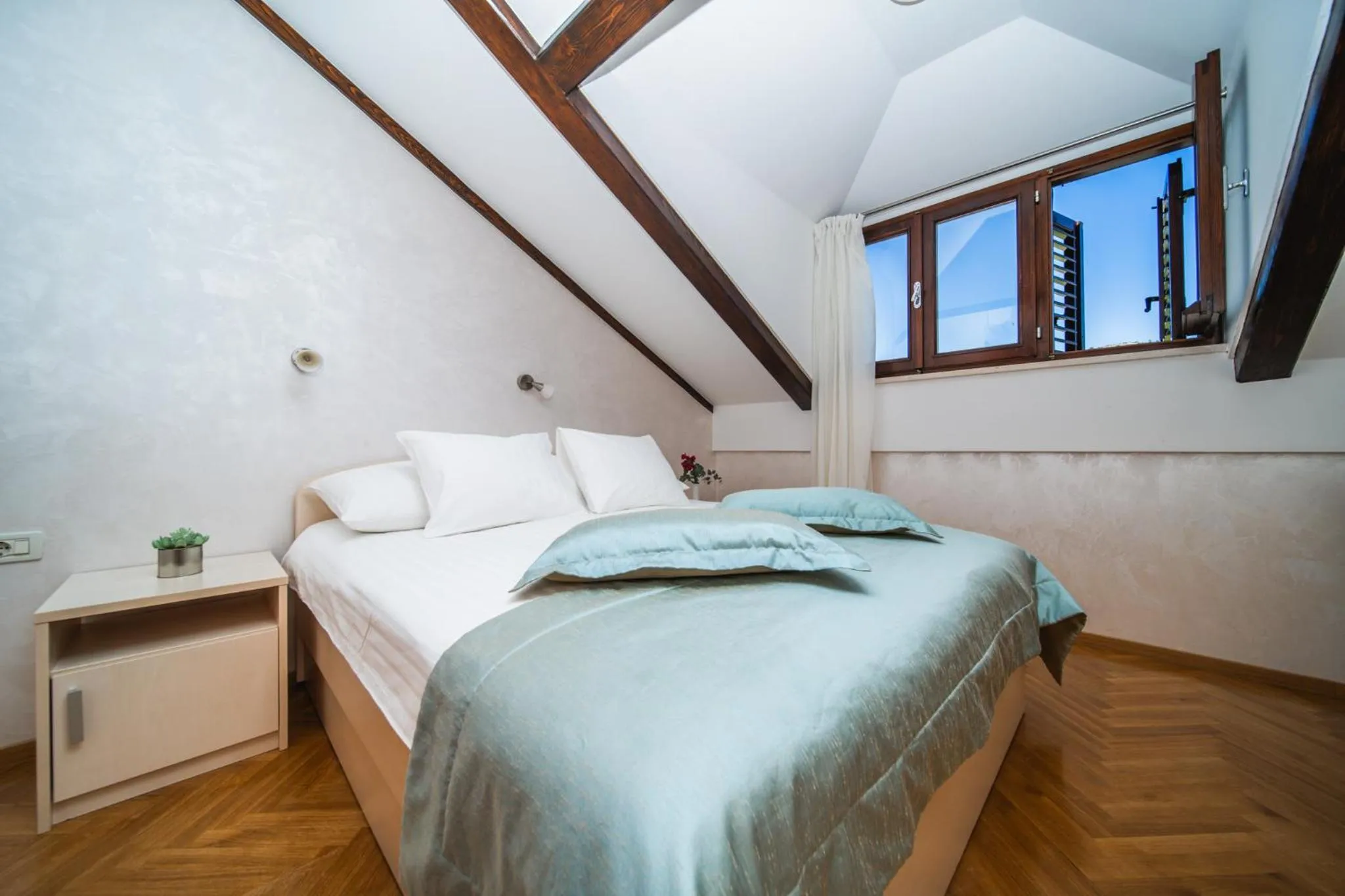 Bedroom, Bed in Villa Franica