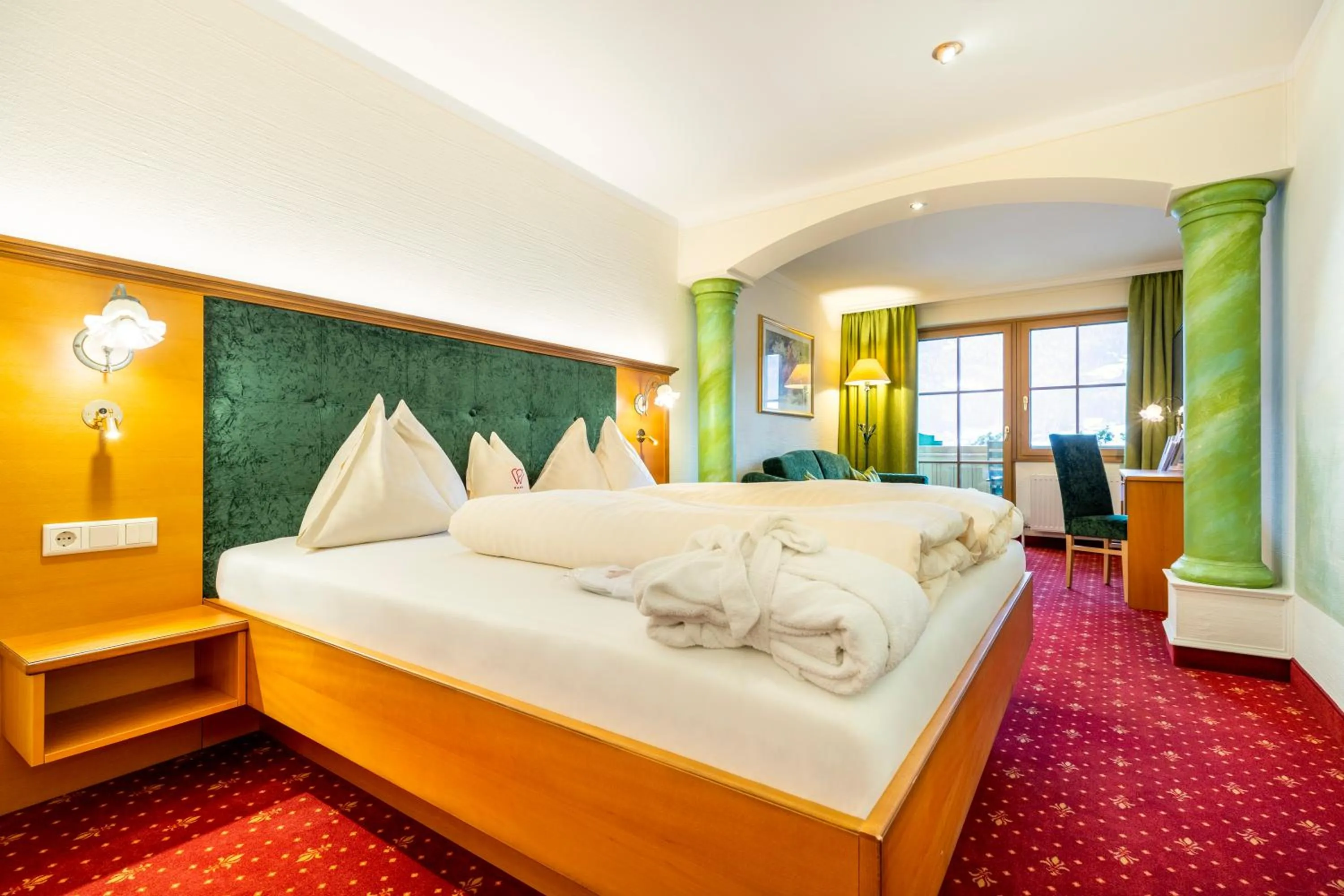 Bed in Hotel & Restaurant Wastlwirt