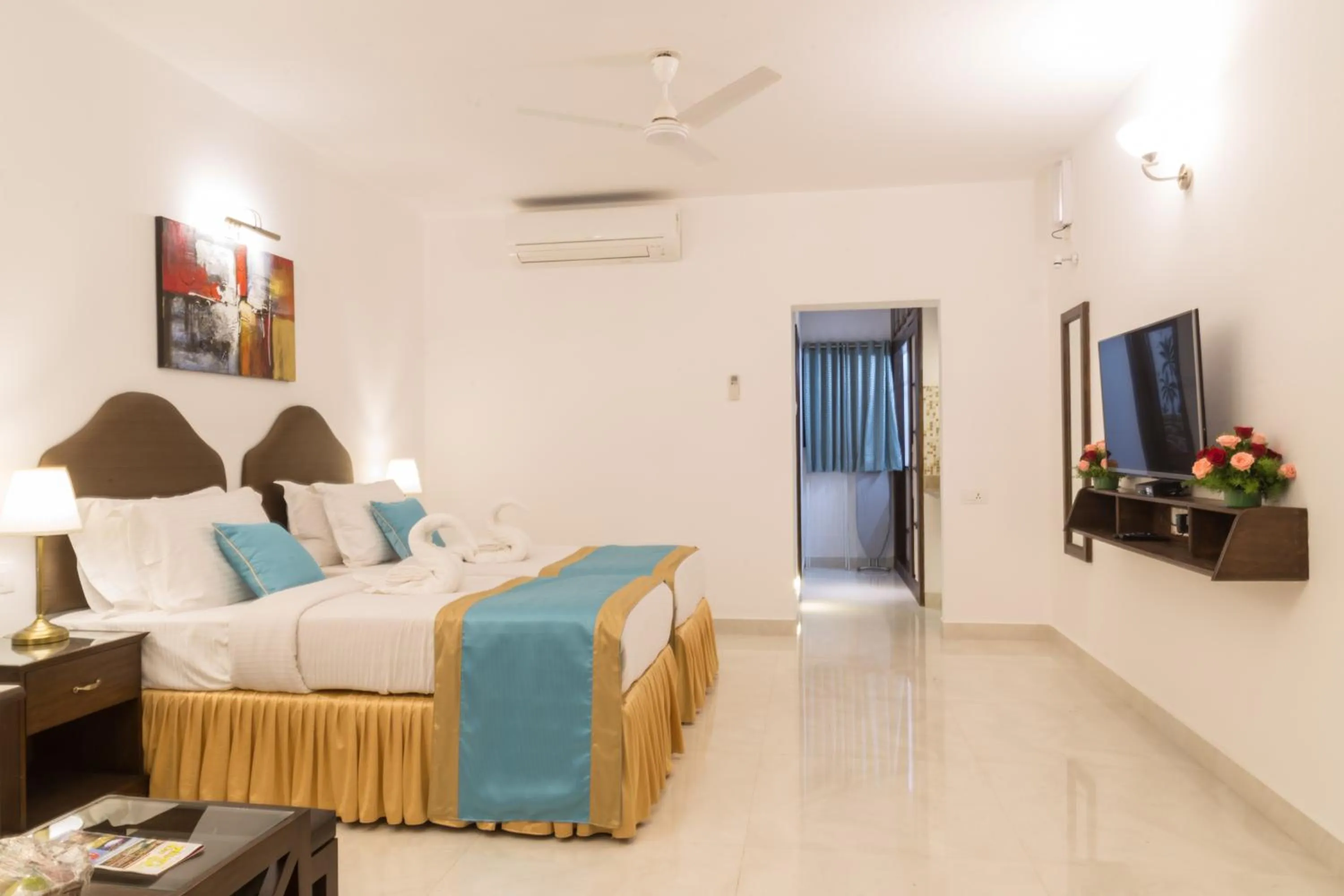 Bed in Cochichos Resort